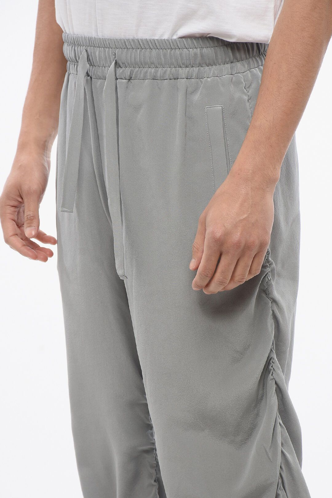 Dolce & Gabbana og1mm0825 Sweatpants & Joggers in Grey Size US 34 / EU 50 - 3 Thumbnail