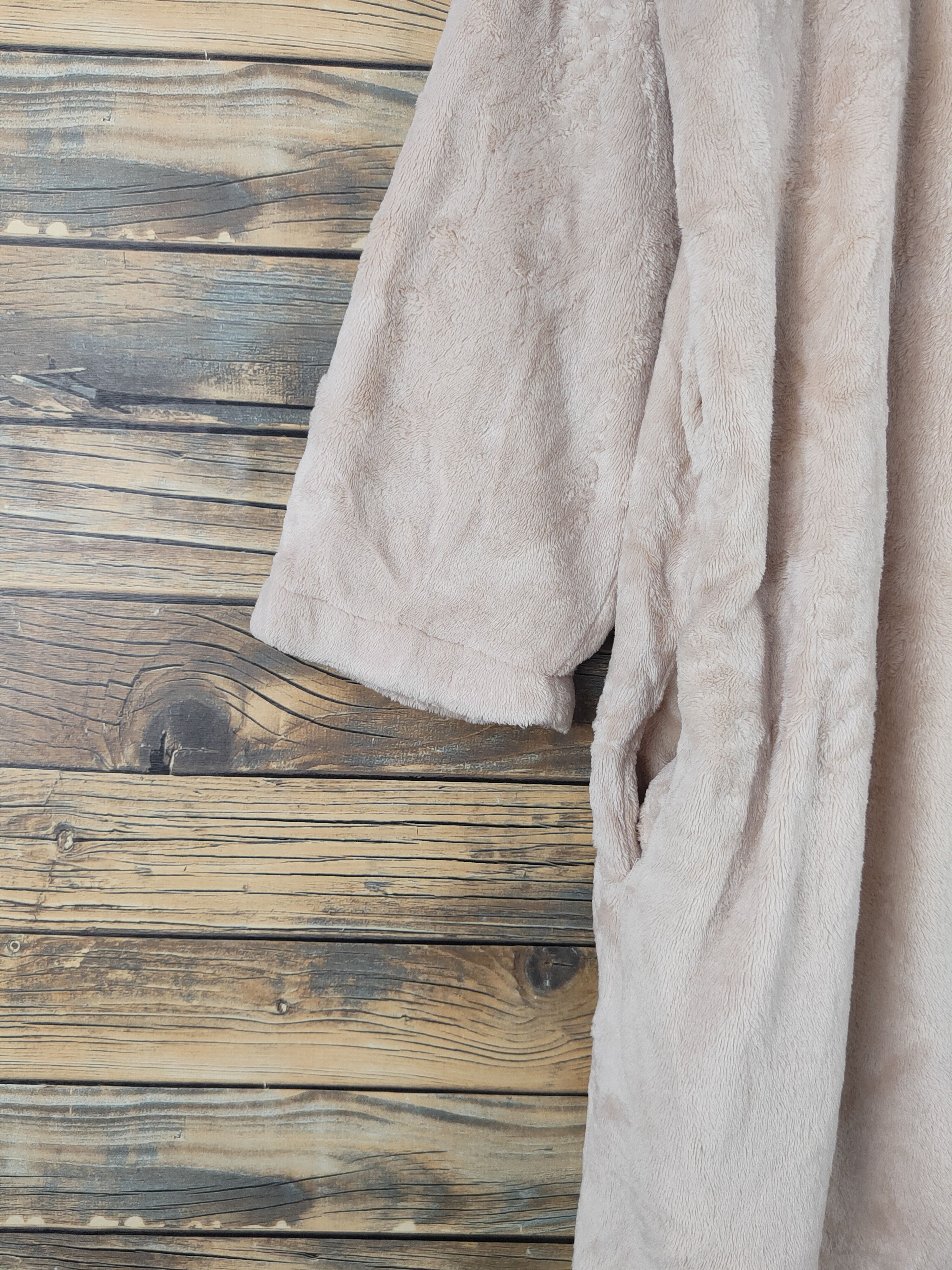 Japanese Brand × TANAKA × Vintage Tanaka Light Brown Fur Mohair Vintage Bathrobe Size L / US 10 / IT 46 - 4 Thumbnail