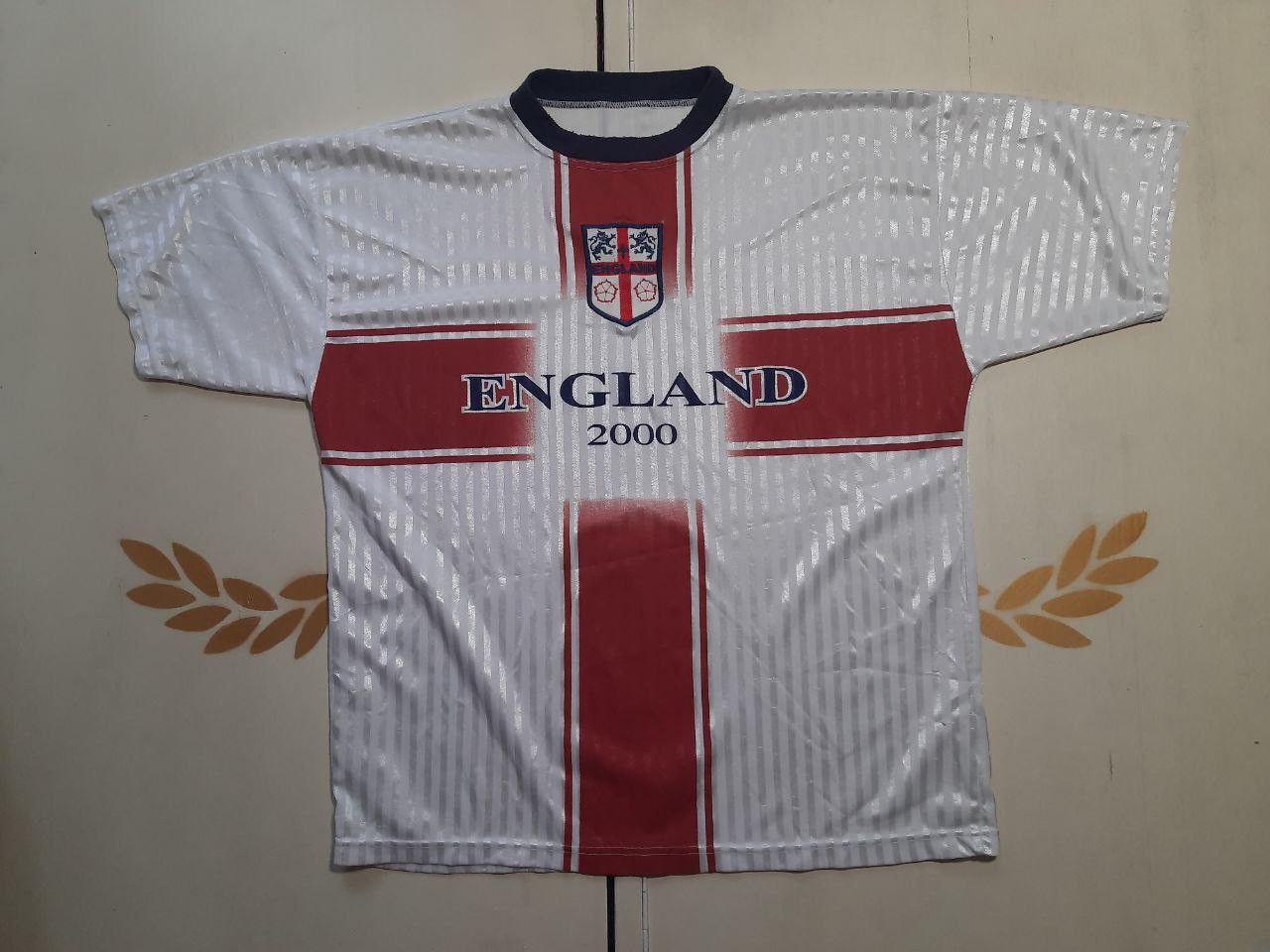Vintage England Fans Jersey Euro 2000 Size US L / EU 52-54 / 3 - 1 Thumbnail