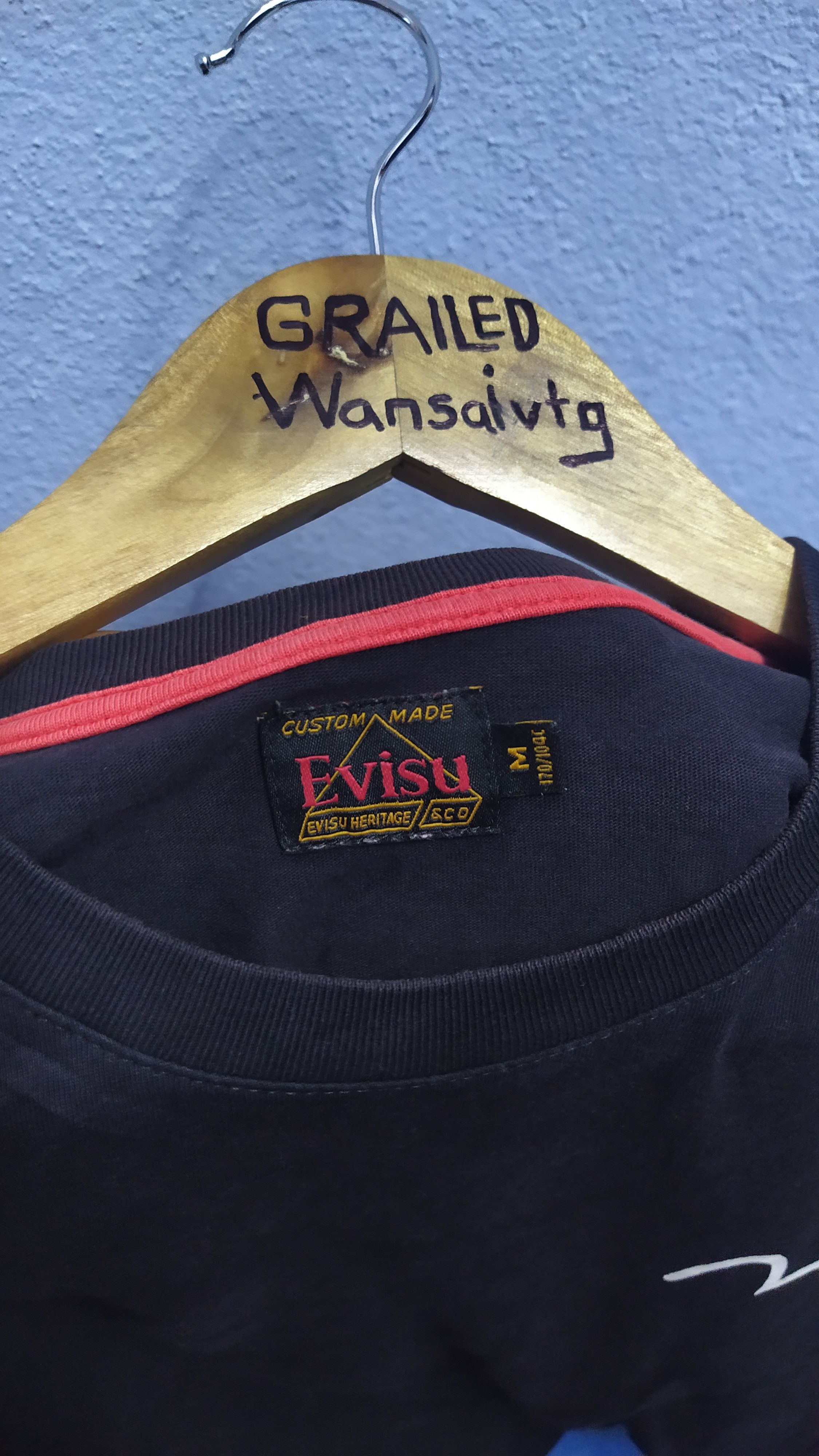 Evisu Evisu Tshirt Vintage big spell out Size US M / EU 48-50 / 2 - 4 Thumbnail