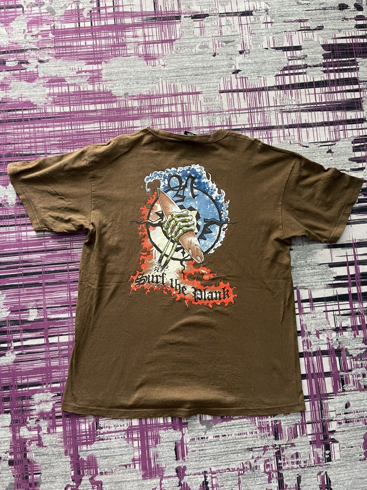Vintage VINTAGE SURF THE BLANK BACK HIT VERY RARE Size US XL / EU 56 / 4 - 1 Thumbnail