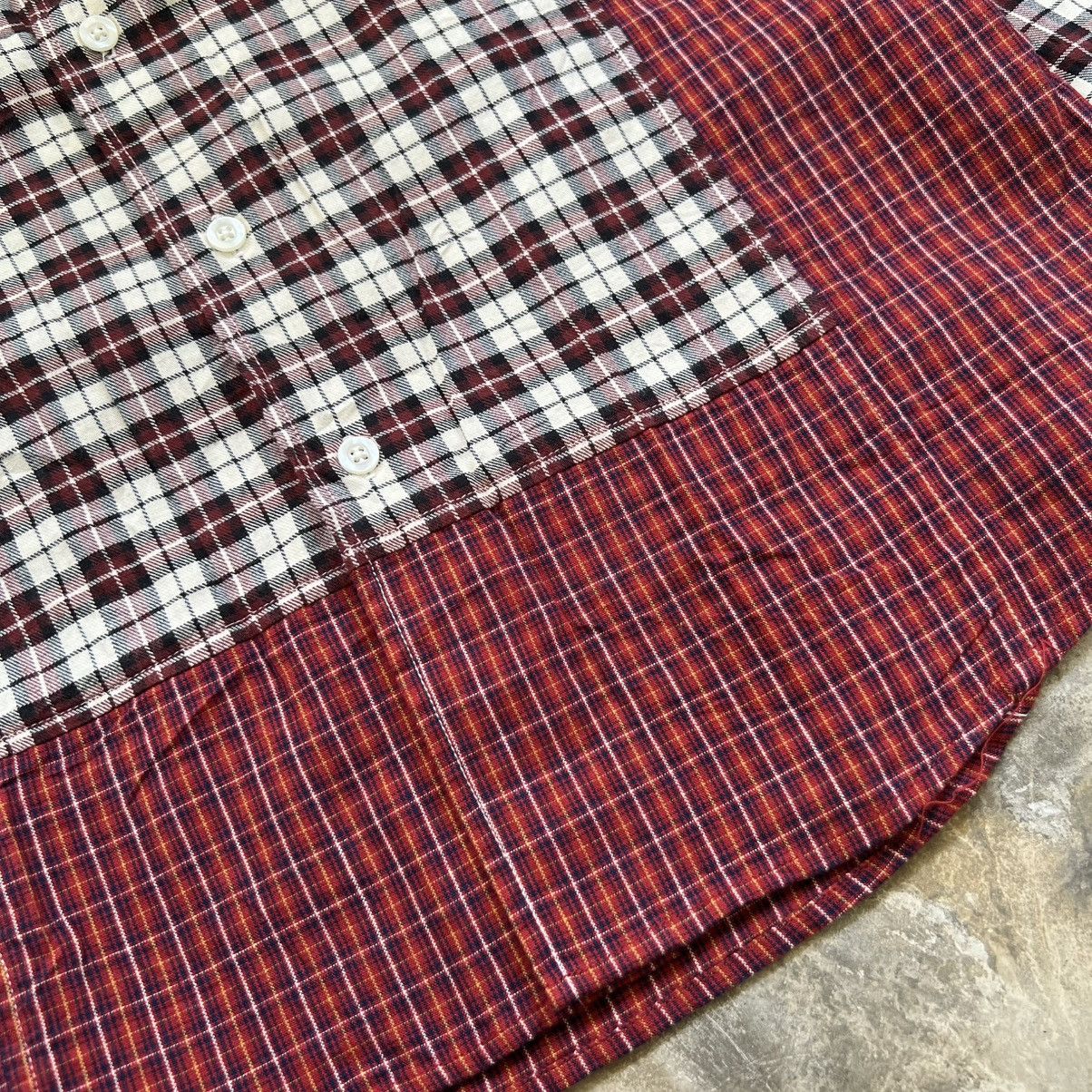 Hysteric Glamour 2000s PPFM Patchwork Gingham Plaid Longsleeve Shirt Size US M / EU 48-50 / 2 - 4 Thumbnail