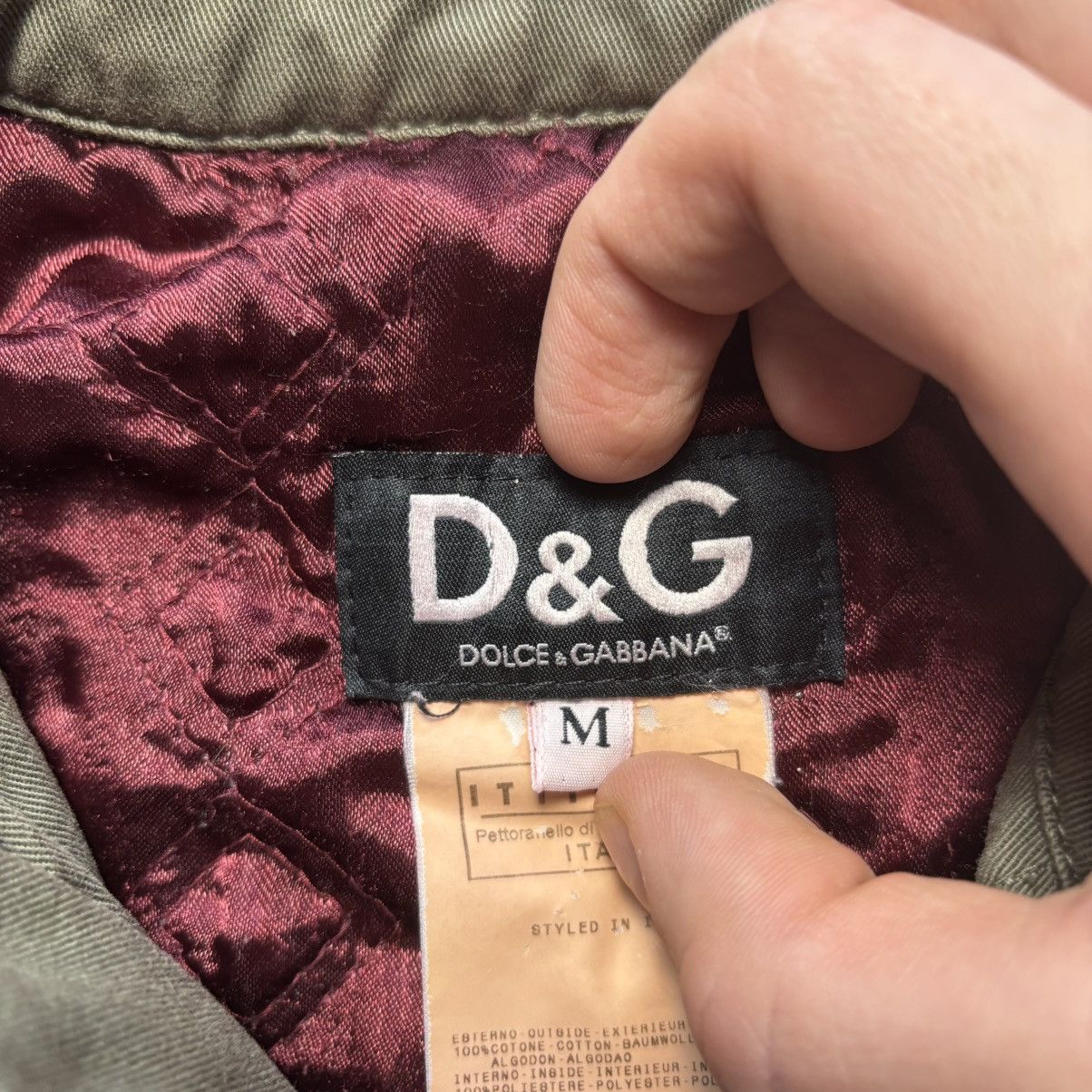 Dolce & Gabbana Dolce & Gabbana D&G AW03 Multi Zips Utility Jacket Size M / US 6-8 / IT 42-44 - 6 Thumbnail