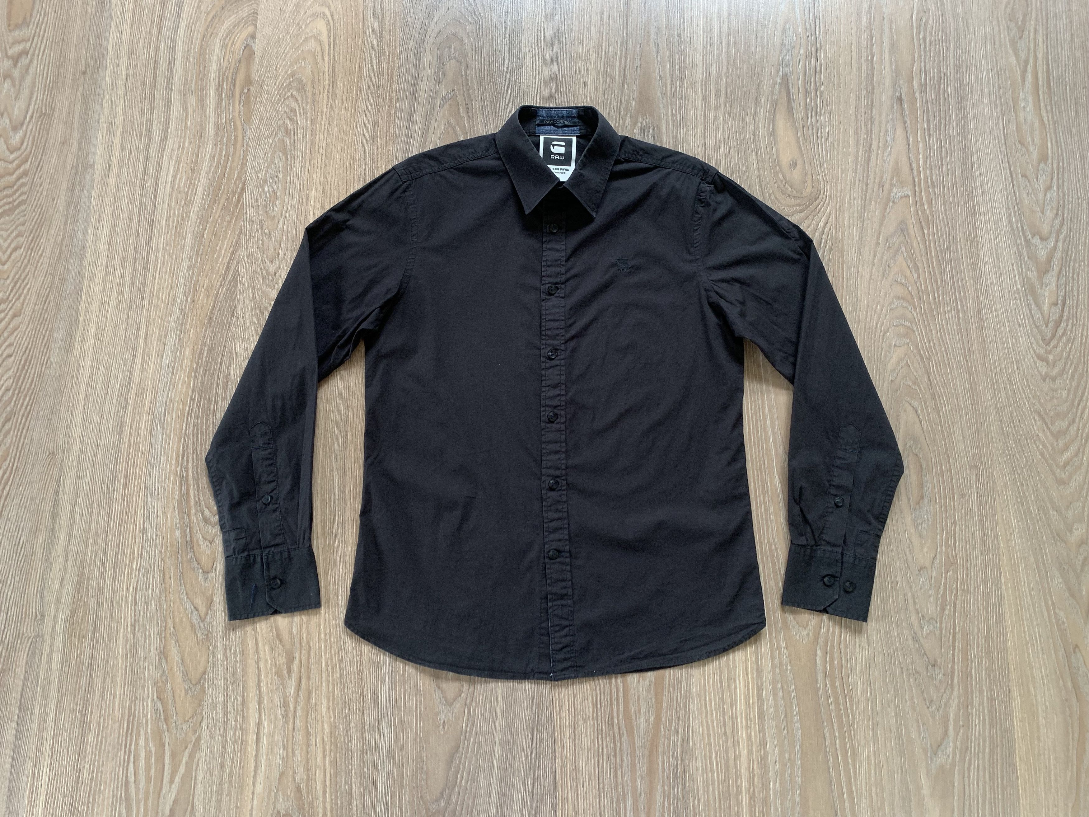 G-Star G-Star Raw Correct Line Black Shirt Size US M / EU 48-50 / 2 - 1 Thumbnail