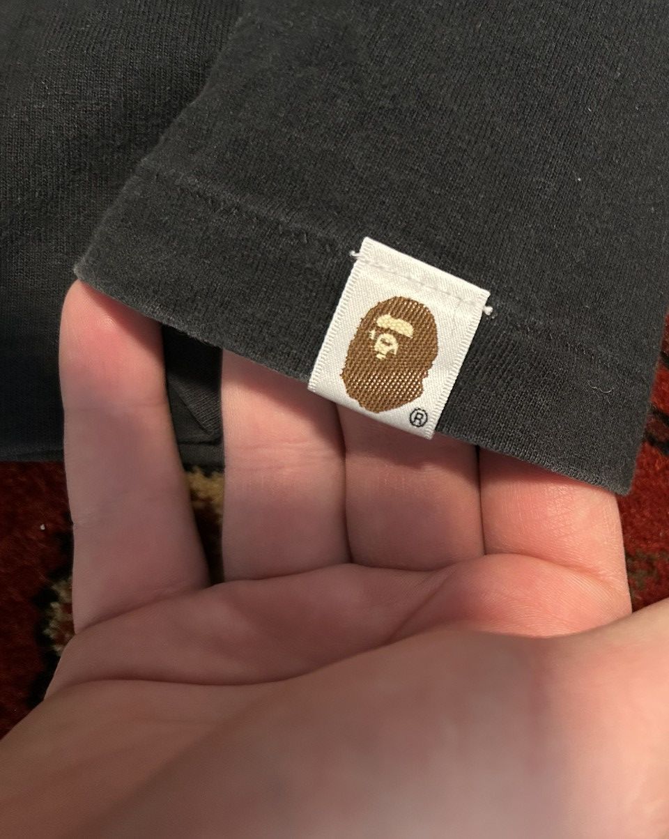 Bape Vintage 2009 Bape Baby Milo STA Lion College Logo Shirt Size US M / EU 48-50 / 2 - 2 Thumbnail
