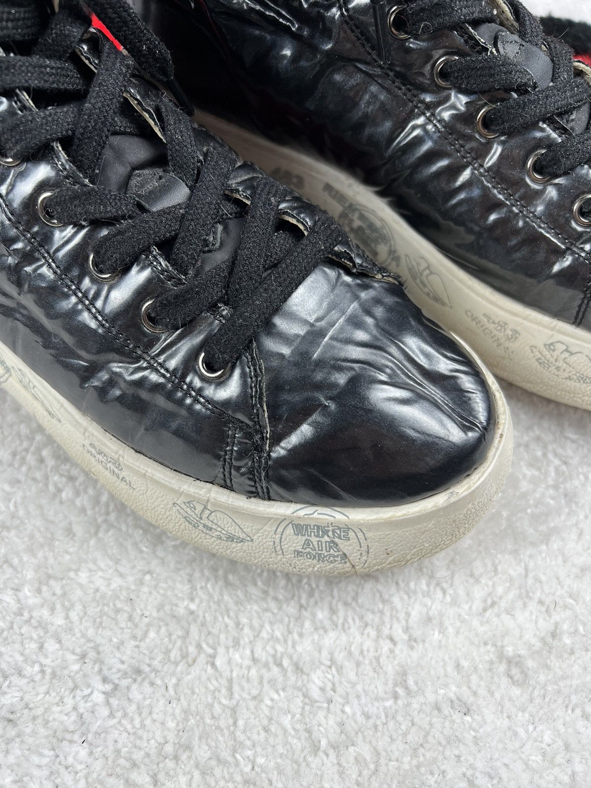 Premiata Premiata Italy Luxury Edith Zip Black Sneakers Size 38 Size US 8 / IT 38 - 8 Thumbnail