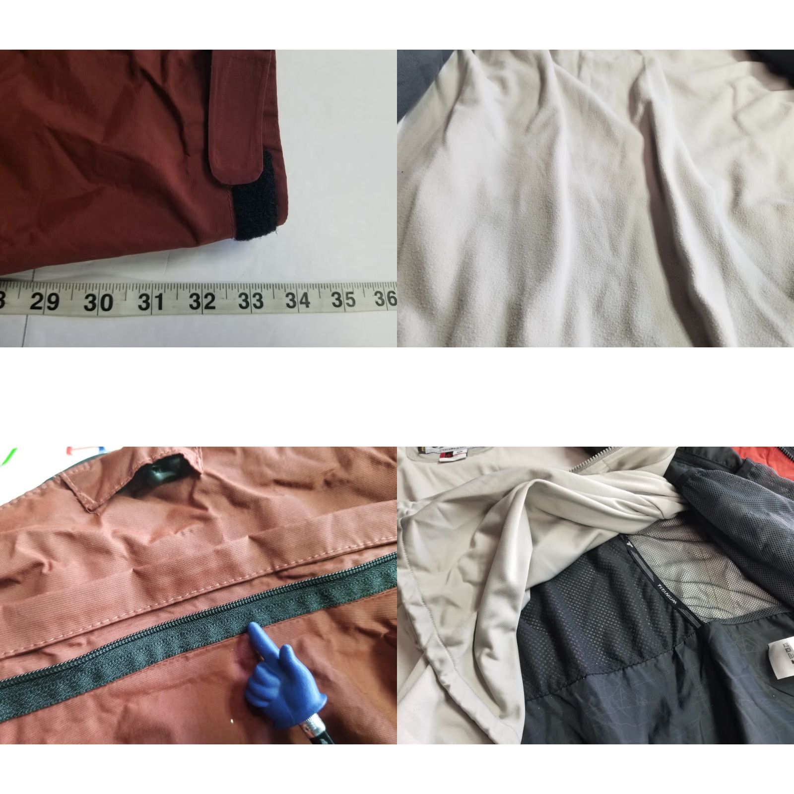 Vintage Columbia Titanium Jacket Mens XL Orange Waterproof Breathable Full Zip Size US XL / EU 56 / 4 - 8 Thumbnail