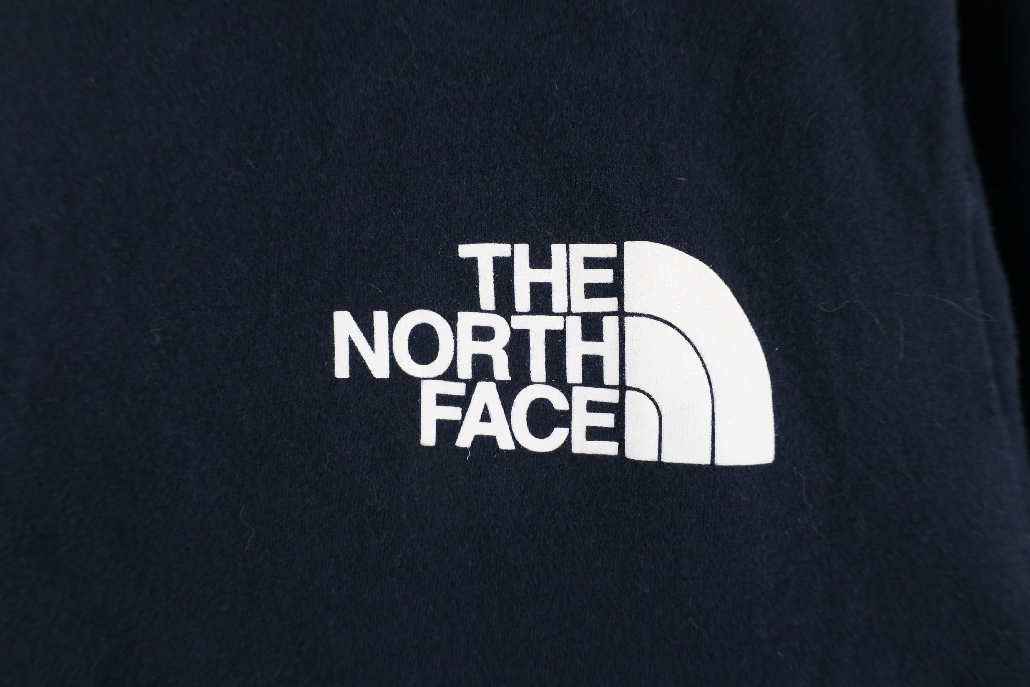 The North Face × Vintage The North Face Spell Out Big Logo Long Sleeve T-Shirt Blue Size US S / EU 44-46 / 1 - 4 Thumbnail