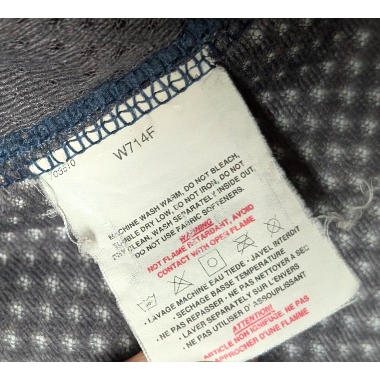 Patagonia VINTAGE Patagonia Jacket XL Mens USA Made Blue Deep Pile Fleece RETRO-X Deep Pile Fleece Jacket 1999 Size US XL / EU 56 / 4 - 5 Thumbnail