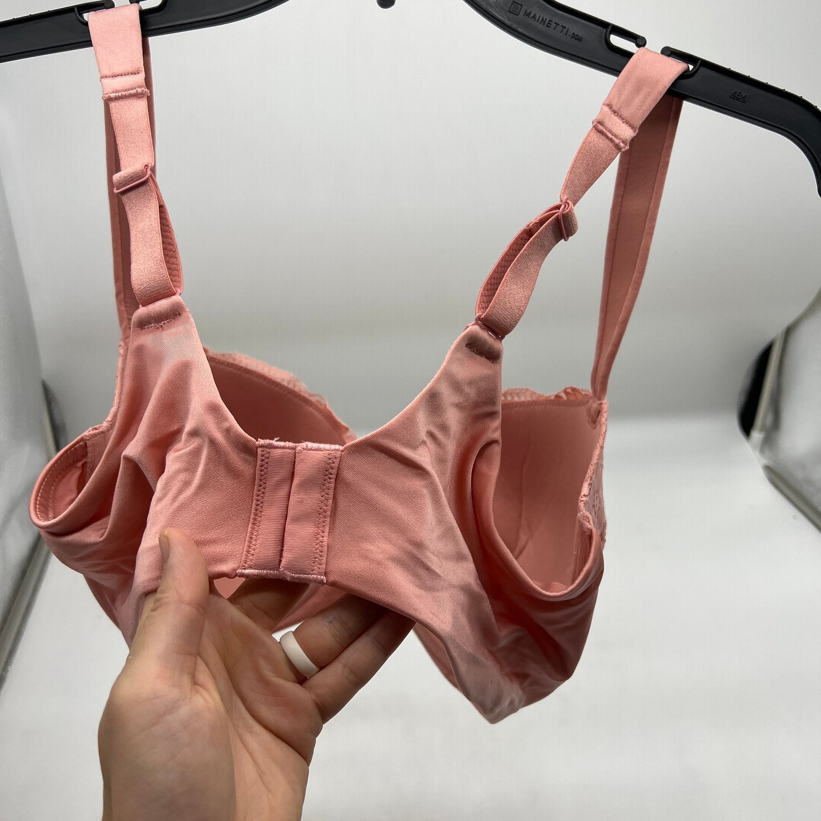 Other All Worthy Lace Cup Balconette Bra Rosette Size 38 D Size XS / US 0-2 / IT 36-38 - 6 Thumbnail
