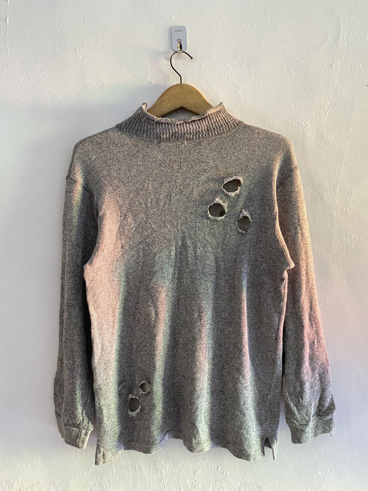 45rpm Vintage 45rpm distressed grunge knit Size US M / EU 48-50 / 2 - 2 Thumbnail