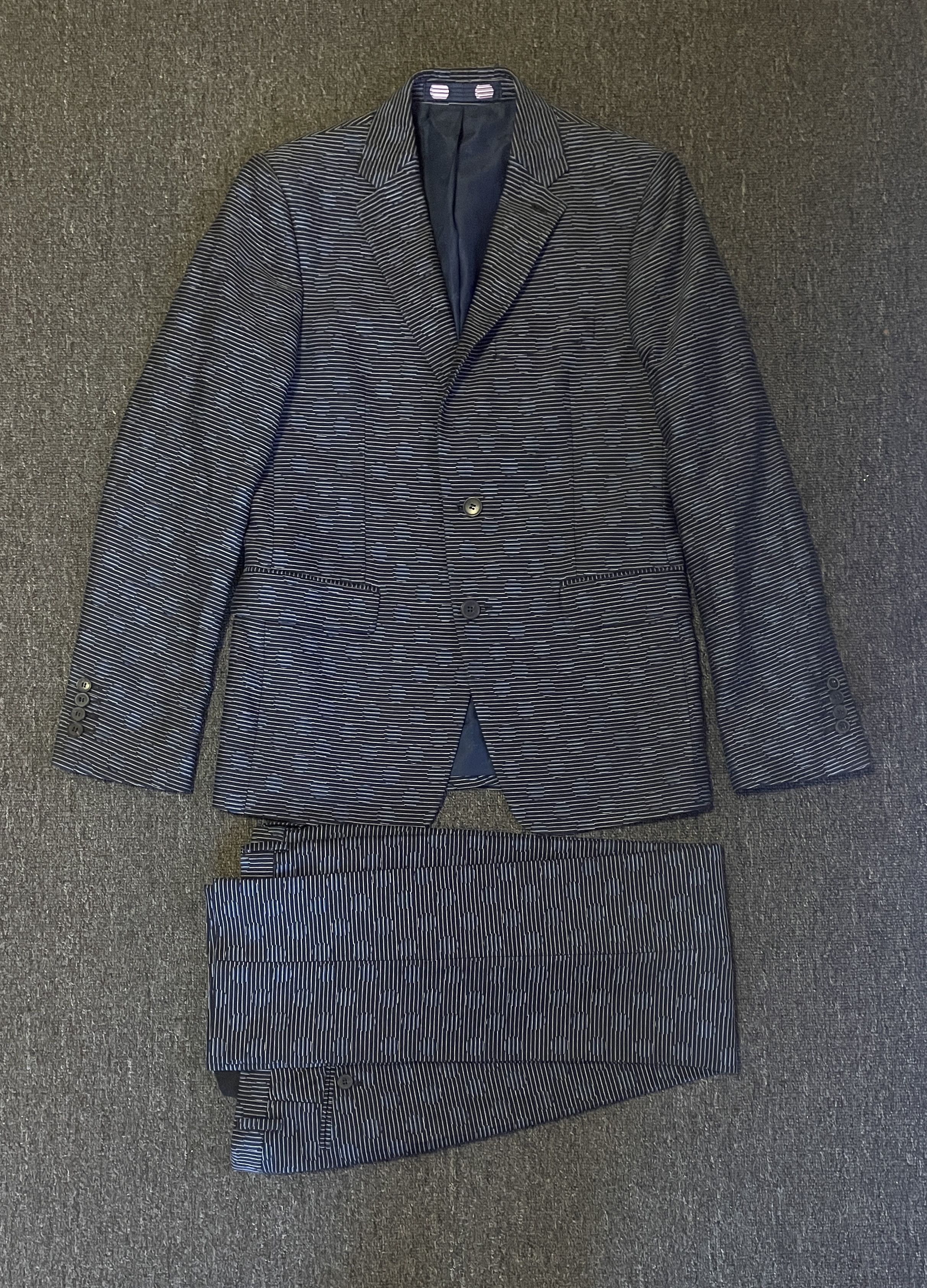Kenzo Kenzo men's pinstripe suits size 46 Size 46R - 1 Thumbnail
