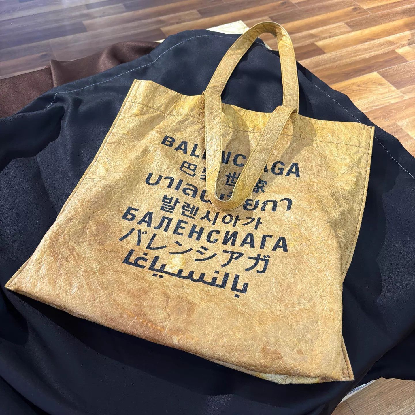 Balenciaga Balenciaga Tote Bag Synthetic Leather Size ONE SIZE - 5 Thumbnail