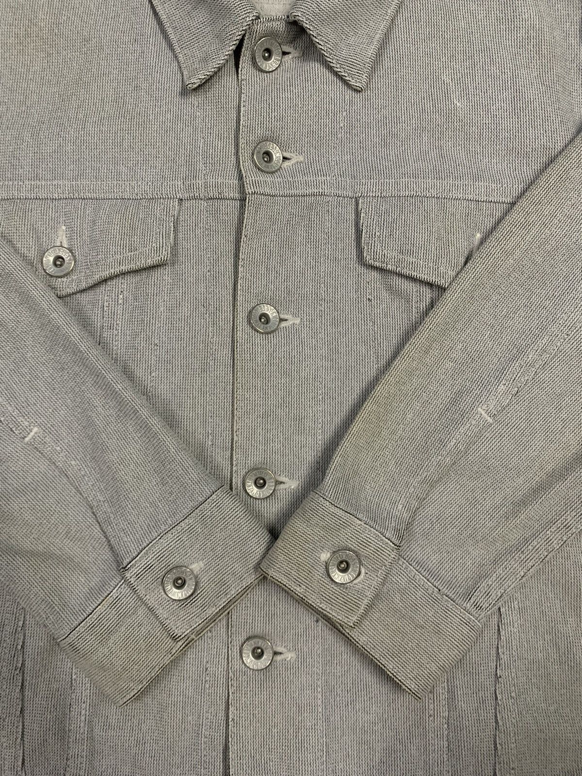 Japanese Brand Vintage Japanese Brand Bobson Cropped Denim Trucker Jacket Size US S / EU 44-46 / 1 - 9 Thumbnail