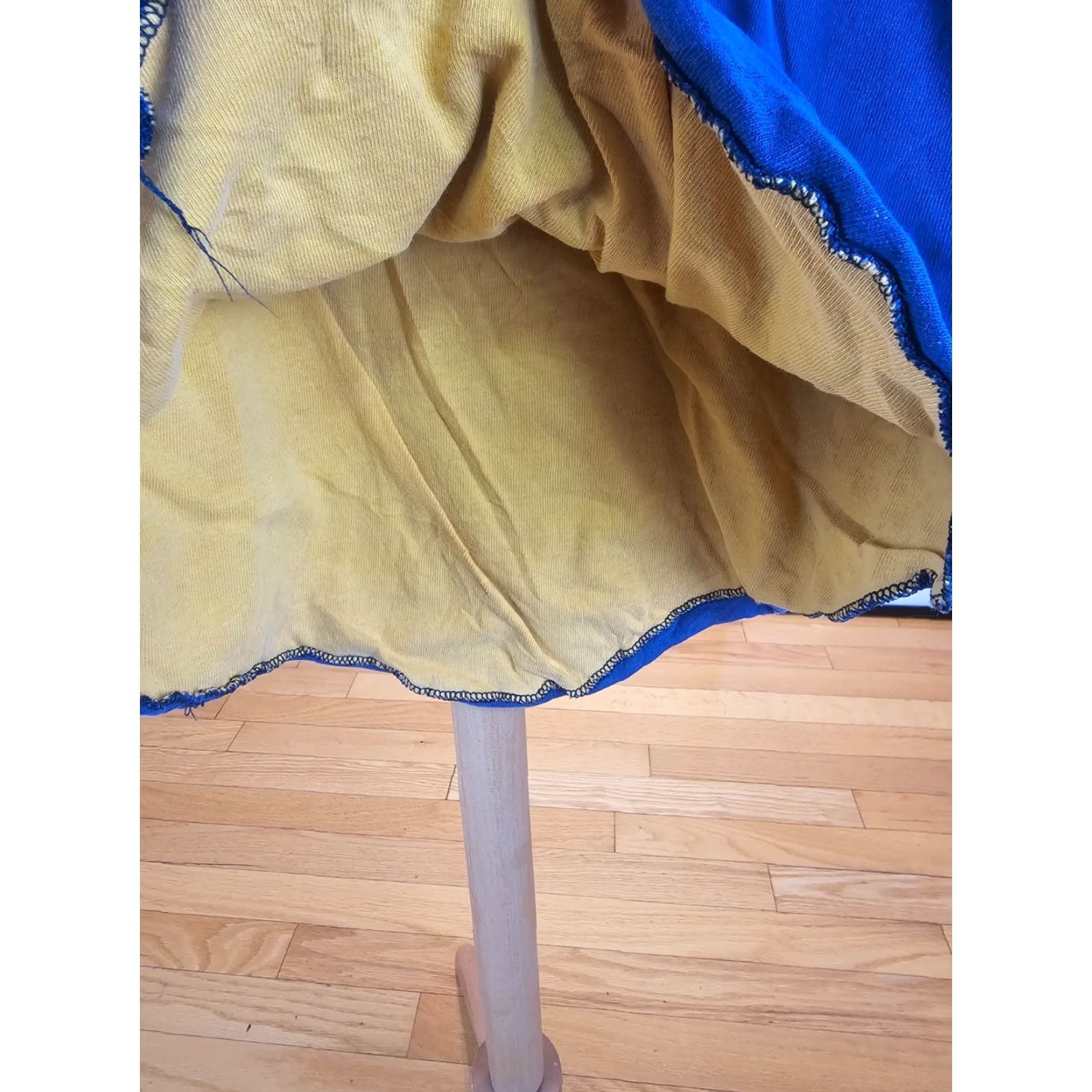 Vintage VINTAGE Unbranded NAVY/YELLOW REVERSIBLE COTTON T-Shirt Navy Yellow Short Sleeve Round Neck SZ S Shirt Mens Size US S / EU 44-46 / 1 - 6 Thumbnail