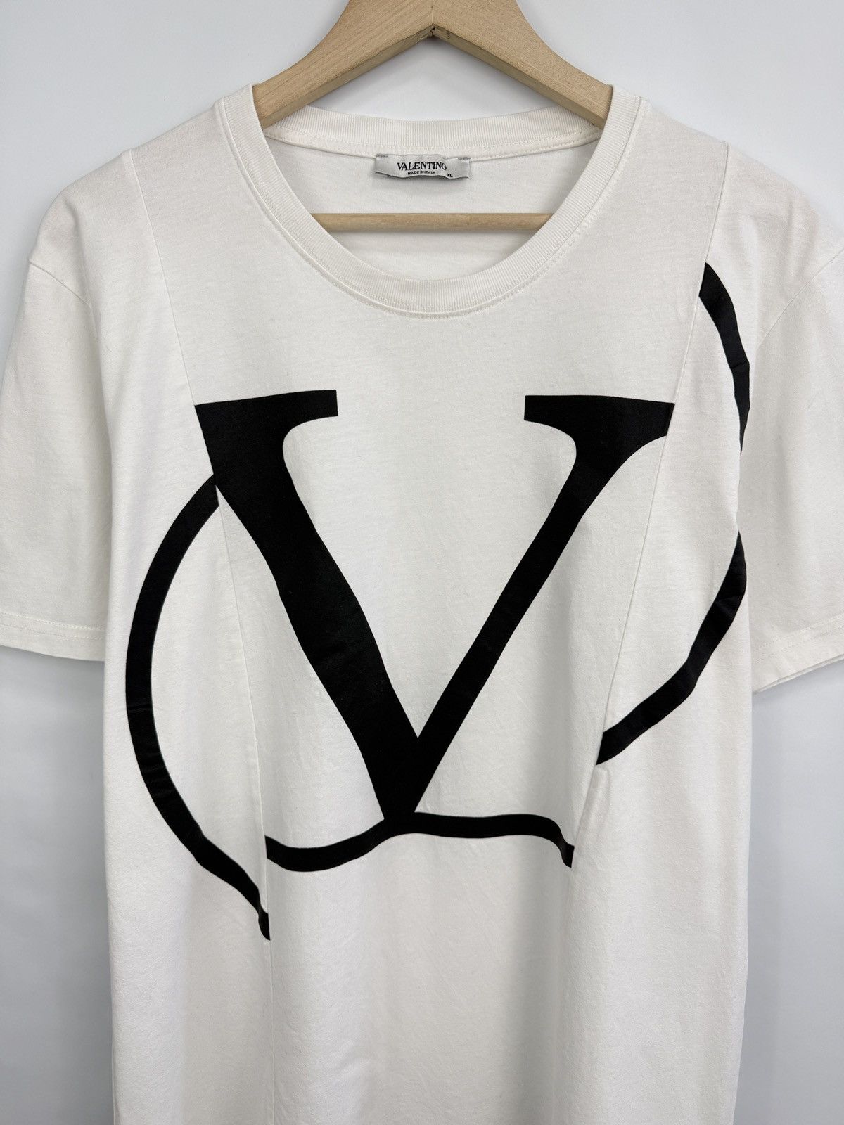 Valentino 🇮🇹 Valentino Luxury T-Shirt Made in Italy Rare Size US XL / EU 56 / 4 - 4 Thumbnail