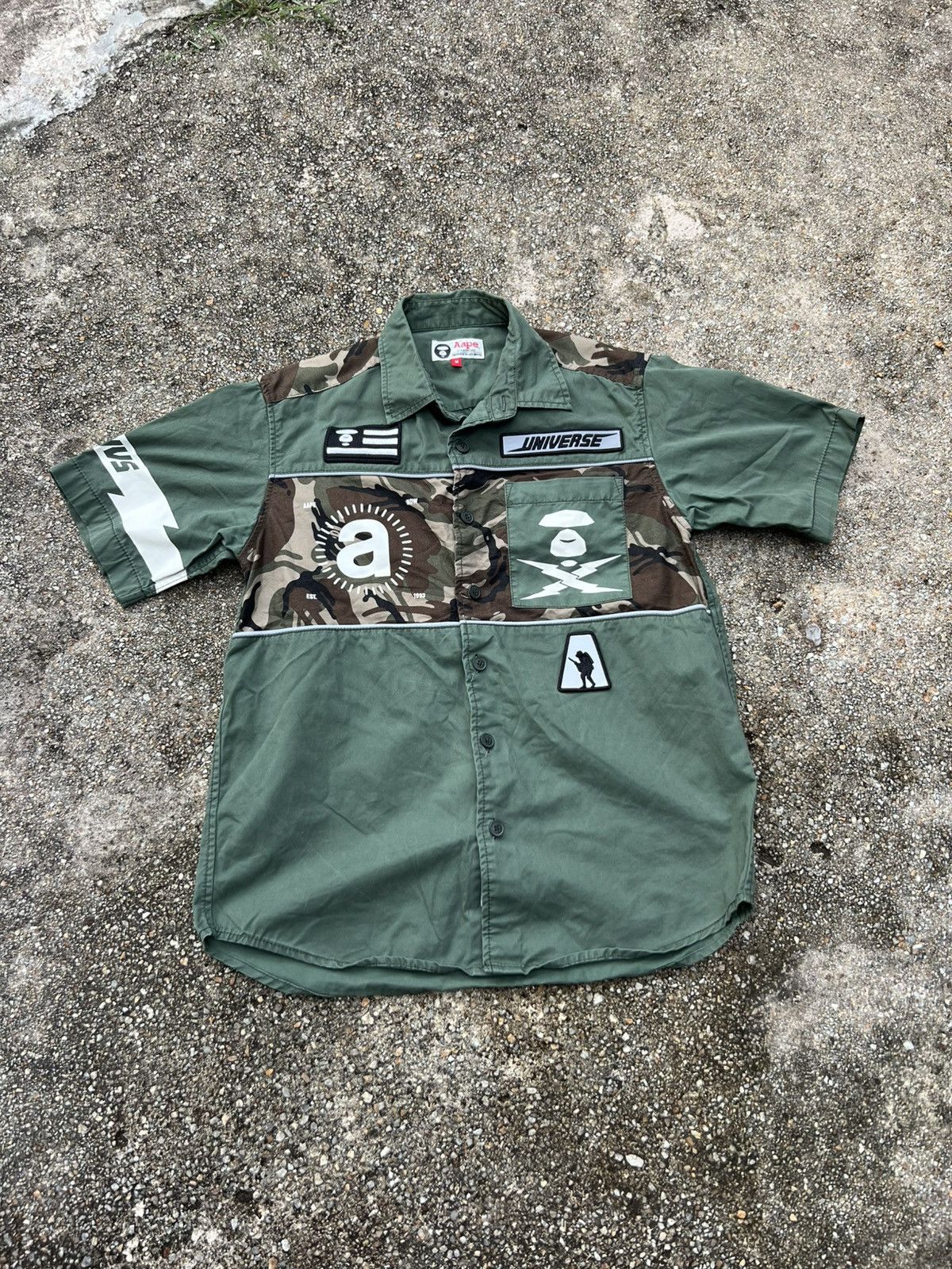 Bape Aape By Bathing Ape Shirt Size US M / EU 48-50 / 2 - 1 Thumbnail