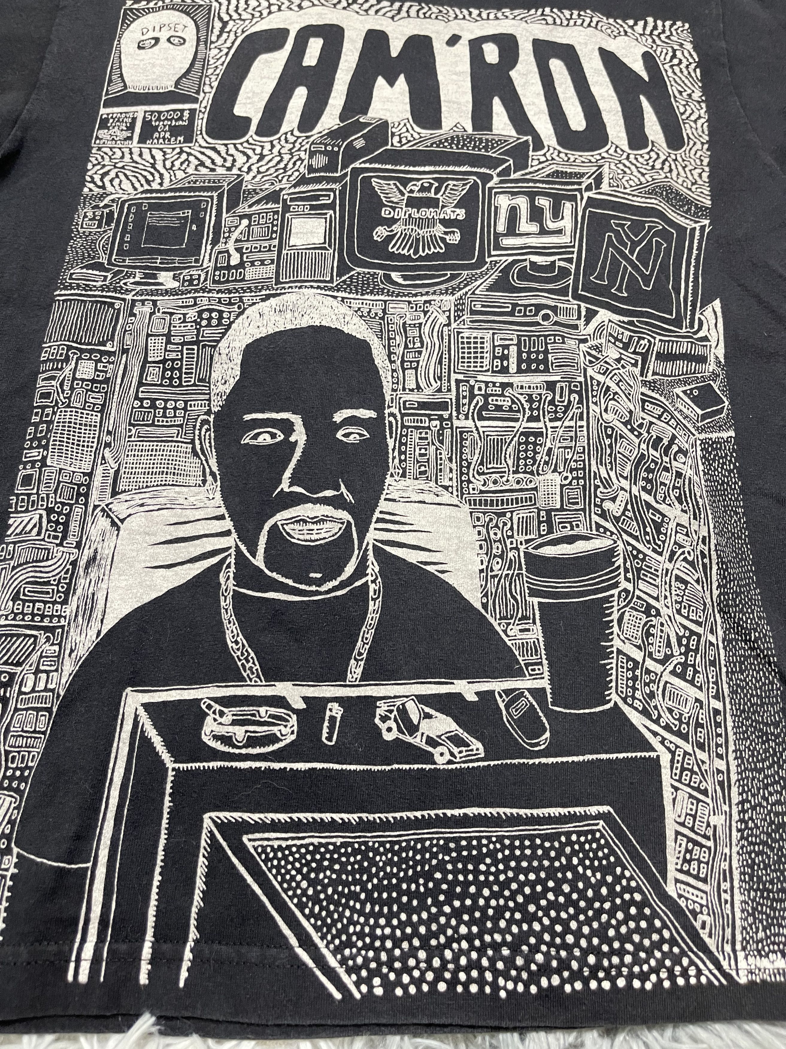 Rap Tees Y2K Rapper Cam'ron Computers 'Putin T-shirt S. Size US S / EU 44-46 / 1 - 2 Thumbnail