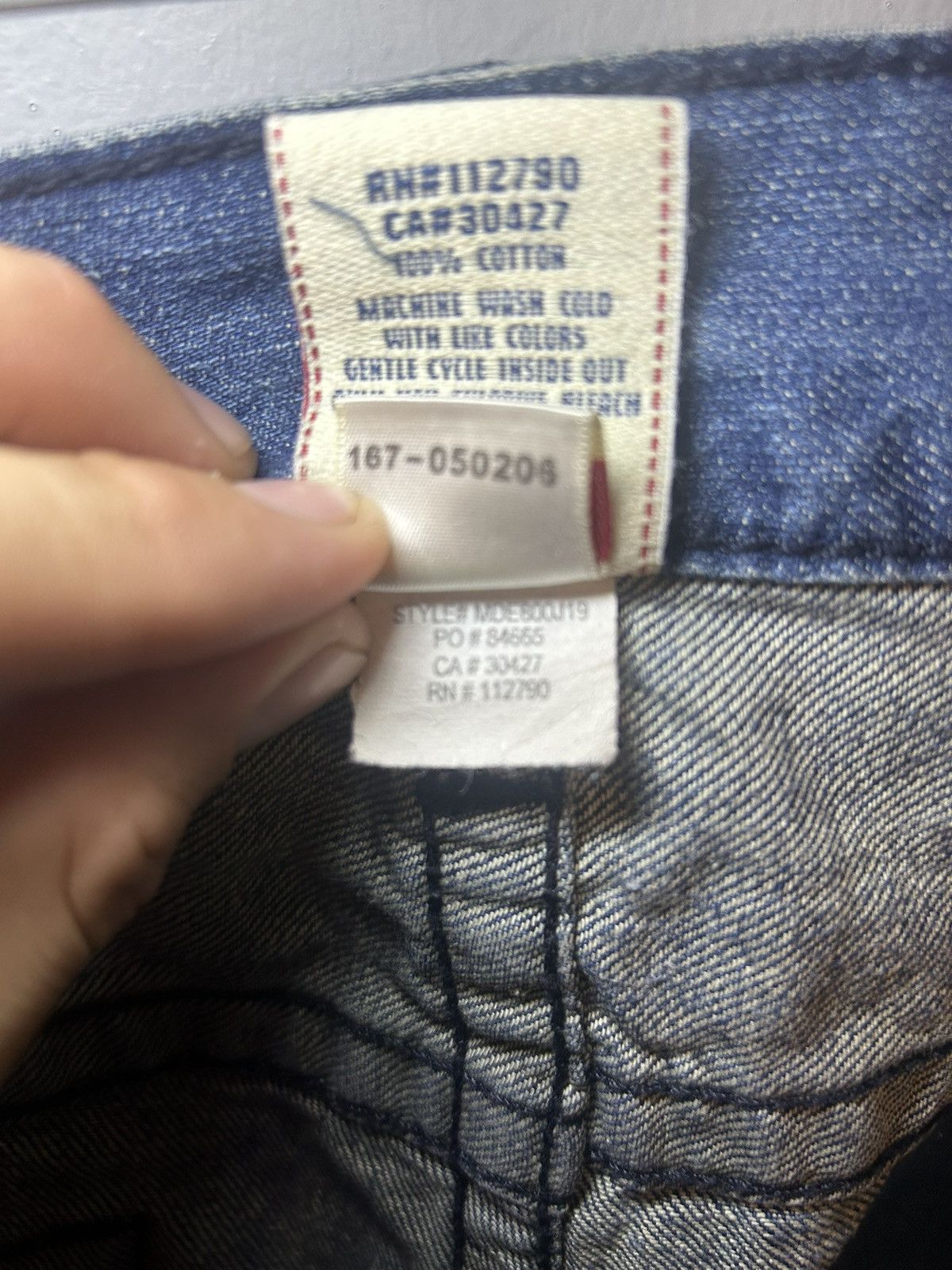 True Religion Vintage True Religion multi stitch logo straight blue jeans Size US 34 / EU 50 - 5 Thumbnail