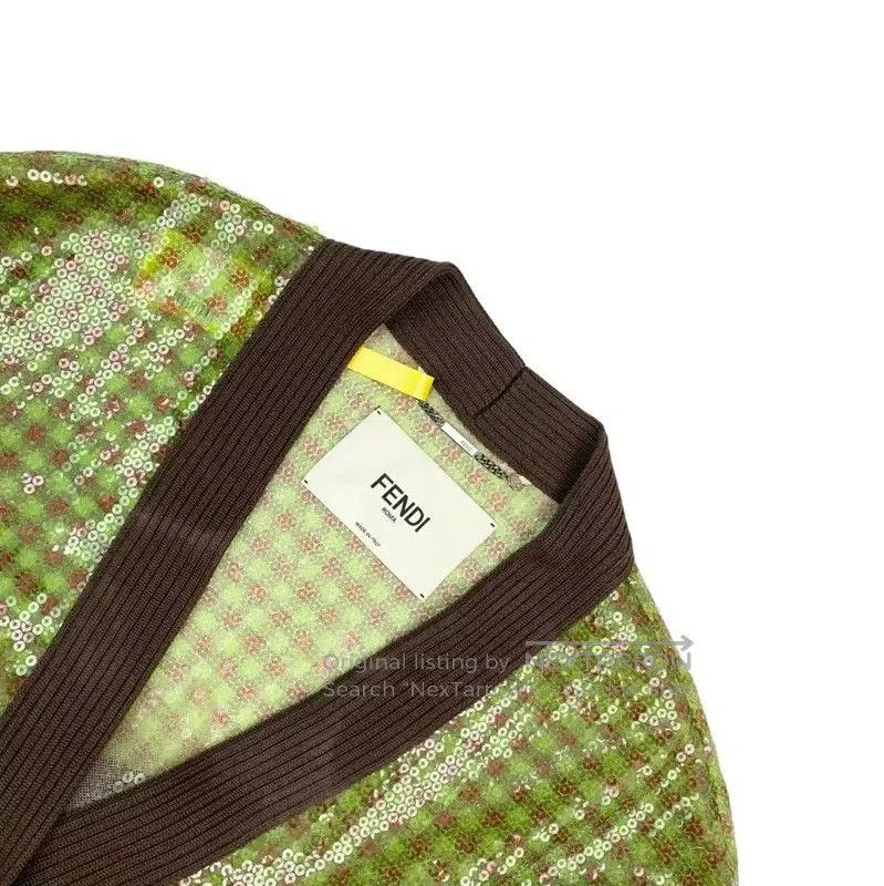 Other Fendi Colorful Nylon Women's Cardigan . Size XXS / US 00 / IT 34 - 3 Thumbnail