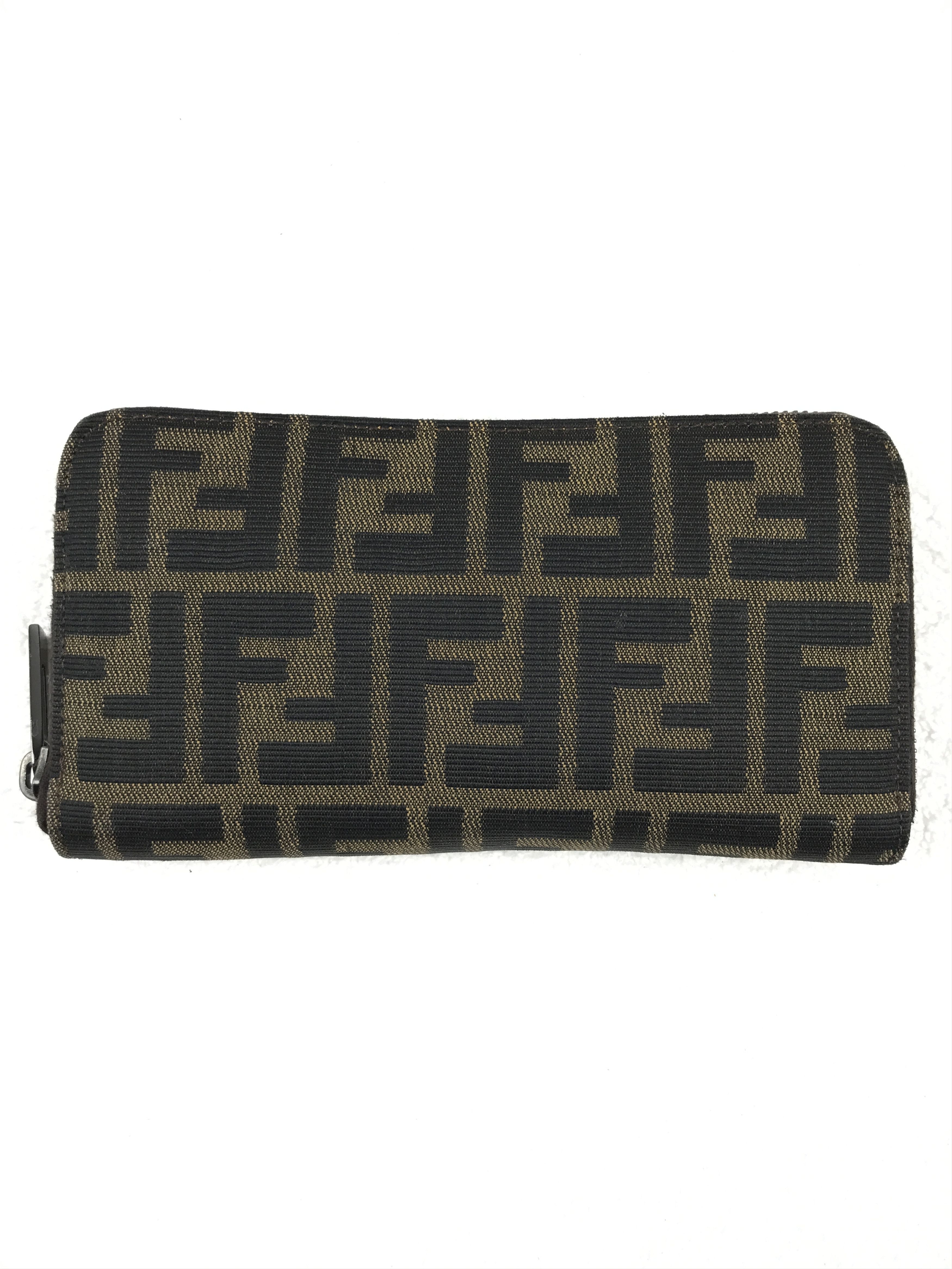 Fendi Zucca Long Wallet | Grailed