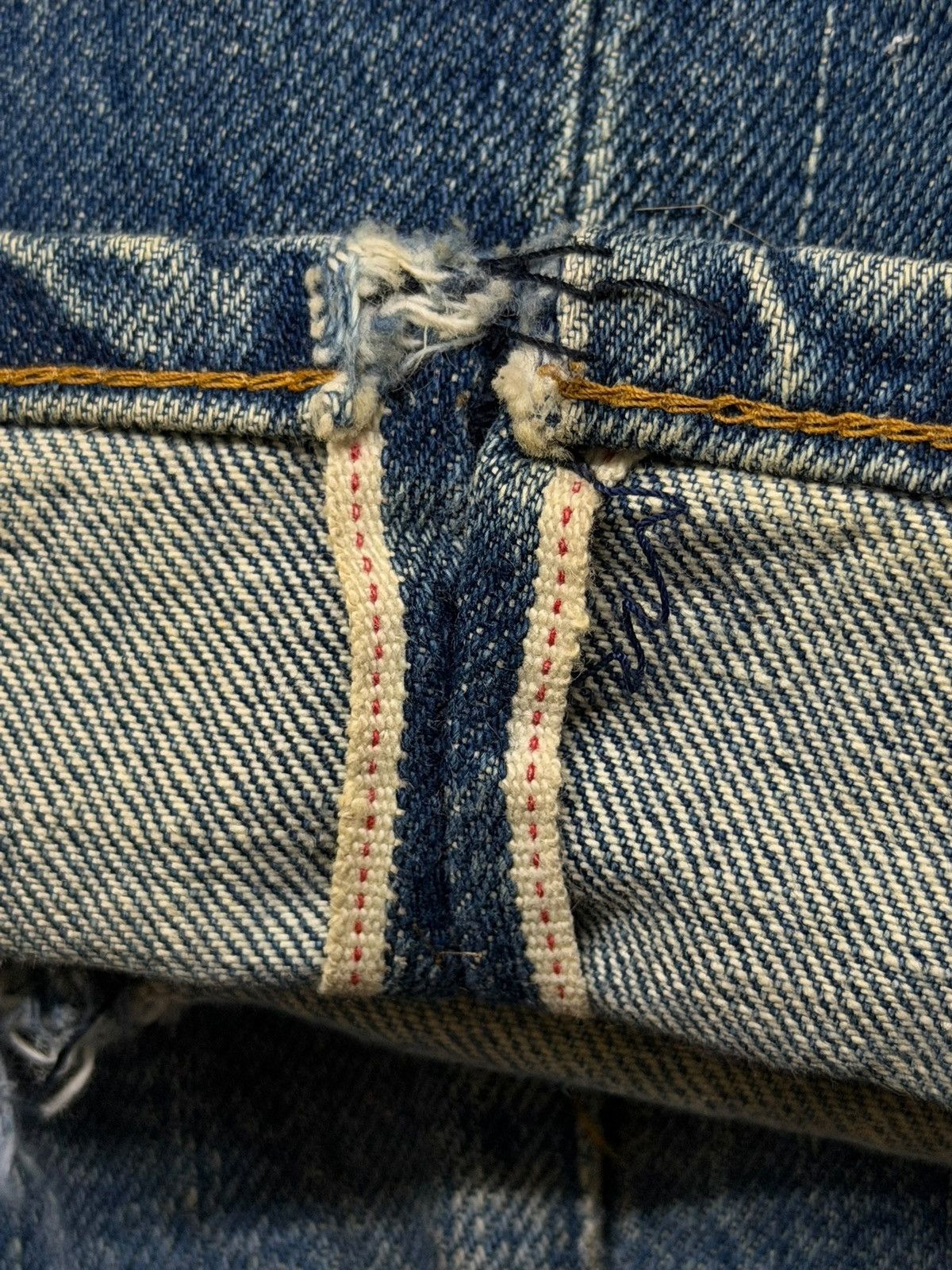 Levi's Vintage Clothing Vintage Levi’s 502 Big E Selvedge Denim Jeans Japan | W30 Size US 30 / EU 46 - 9 Thumbnail