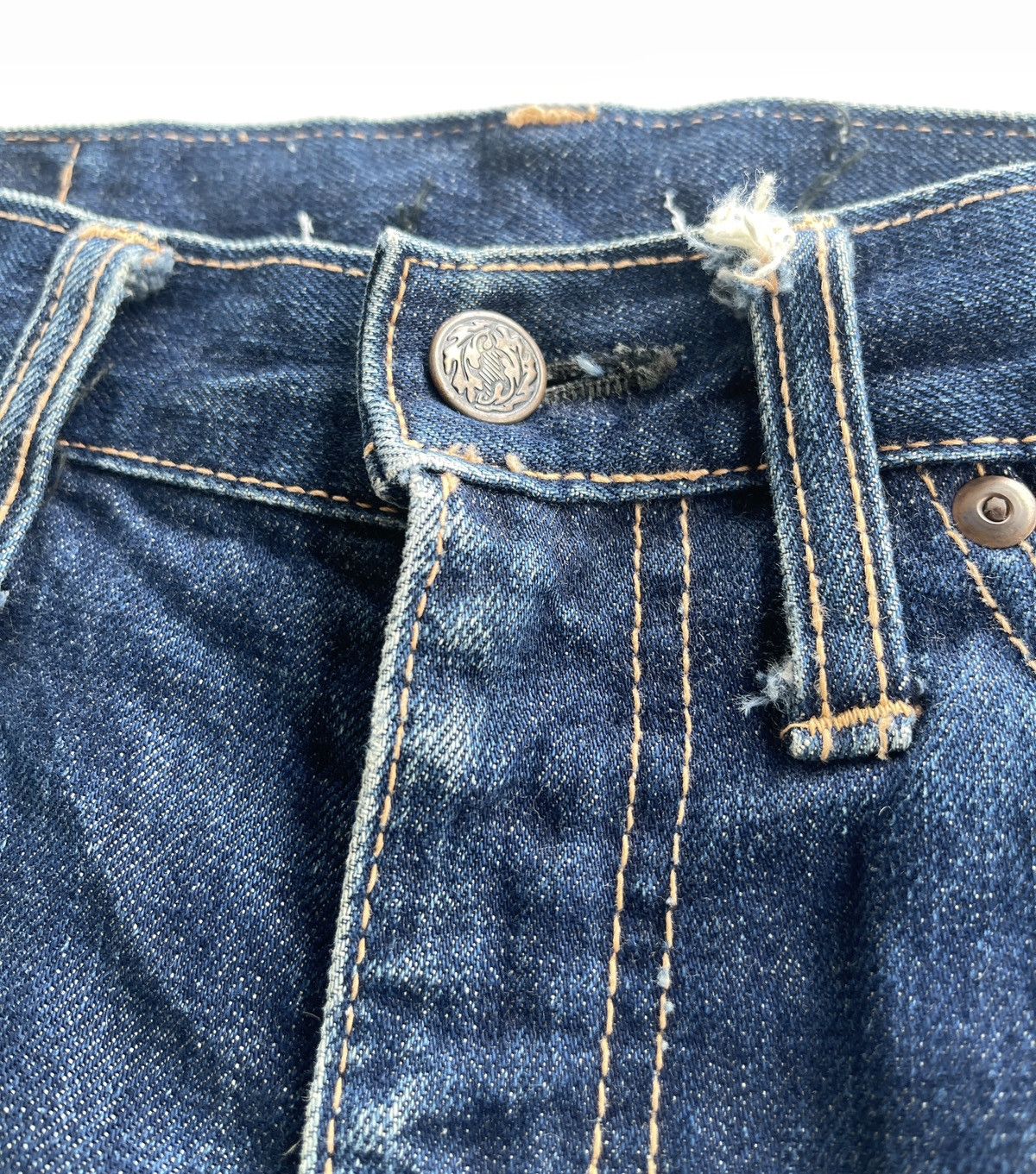 Vintage Vintage WestRider Remake Patchwork Distressed Flare Size 29" - 17 Thumbnail