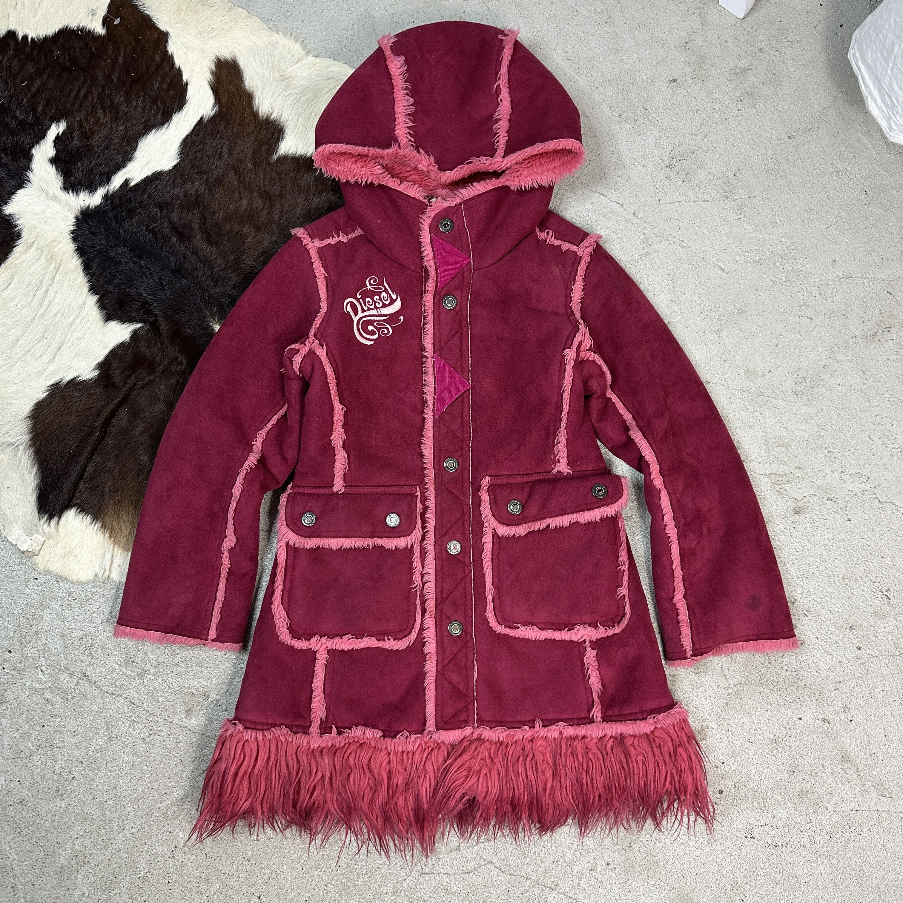 Diesel × Vintage Diesel Penny Lane Vintage Coat Size XXS / US 00 / IT 34 - 2 Thumbnail