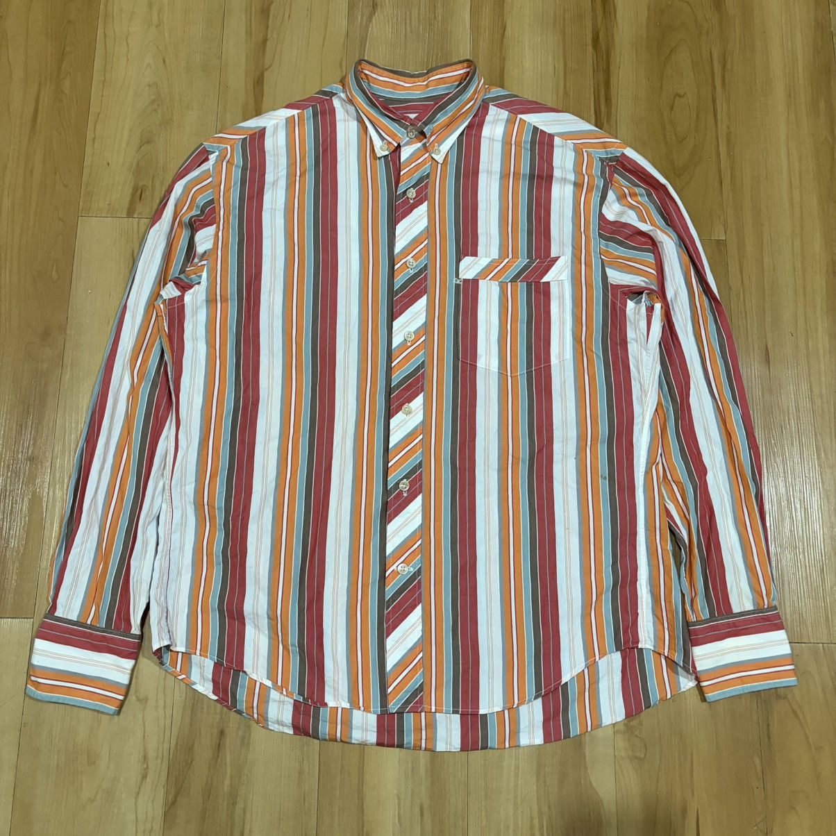 45rpm 45rpm multicolor striped shirt Size US XL / EU 56 / 4 - 1 Thumbnail