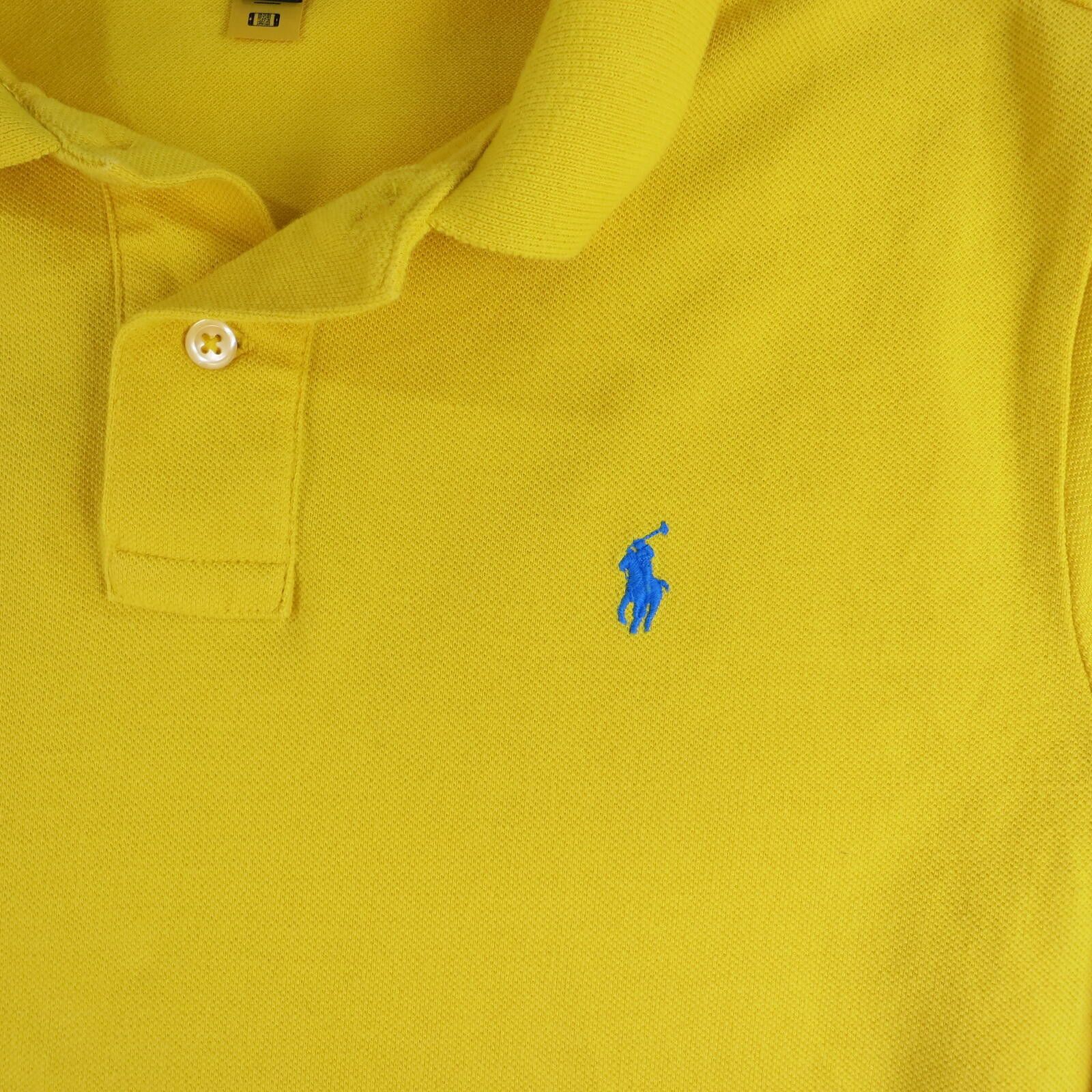Polo Ralph Lauren Boys Polo Ralph Lauren Yellow Polo Shirt Large (14-16) Size US L / EU 52-54 / 3 - 3 Thumbnail