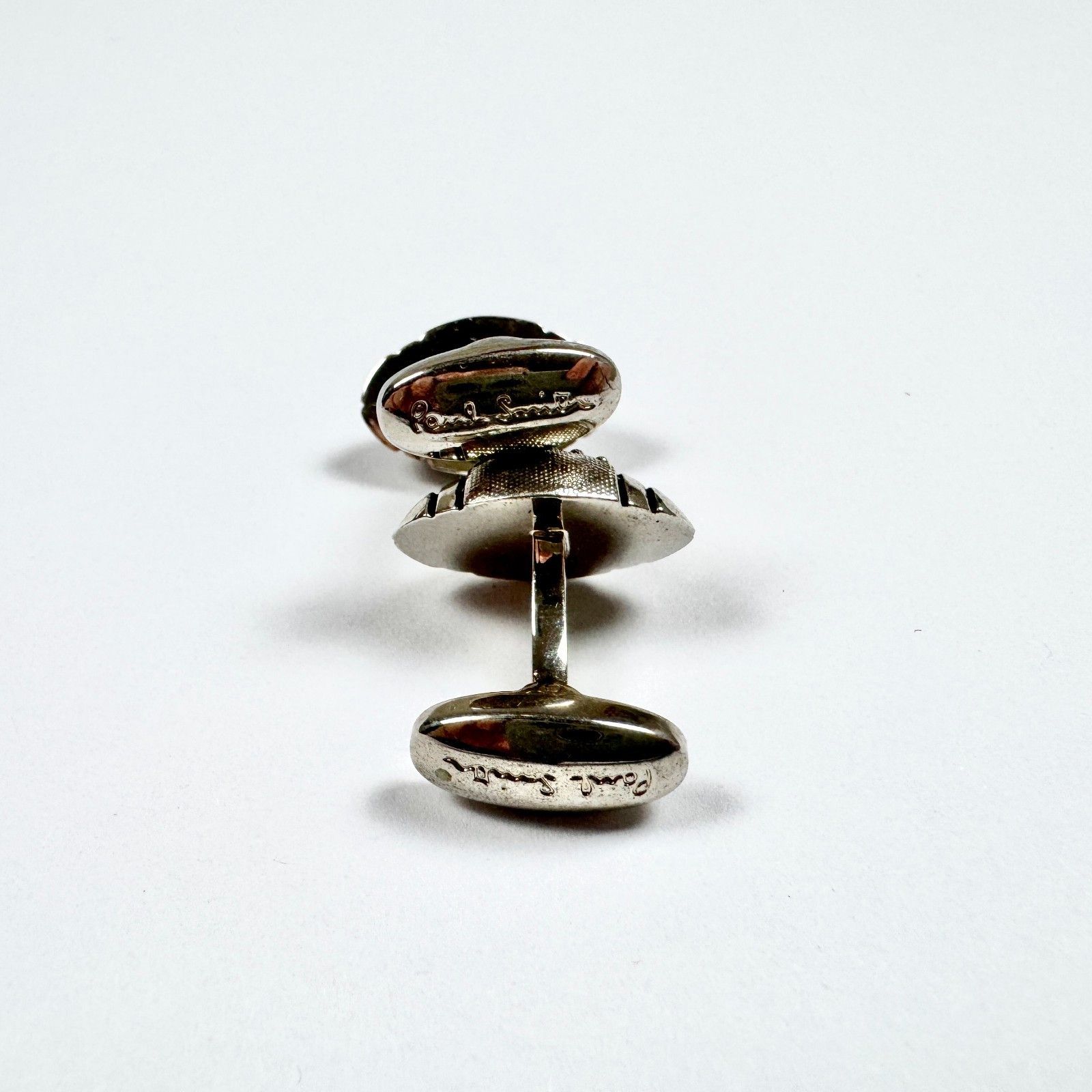 Paul Smith Paul Smith Silver Football Rugby Cufflinks Sporty Size ONE SIZE - 5 Thumbnail