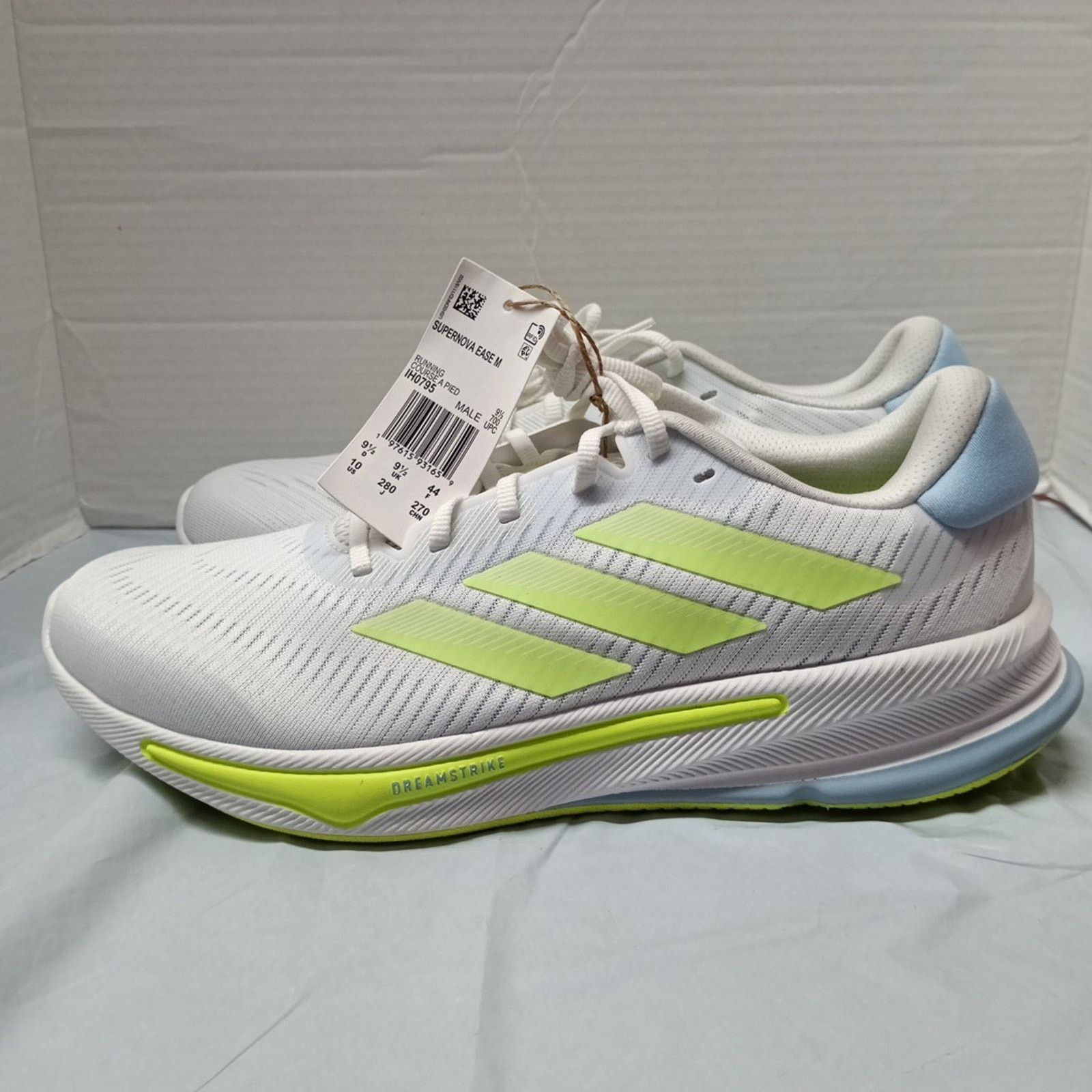 Adidas Adidas Supernova Ease White Yellow Running Shoes Men Size 10 Size US 10 / EU 43 - 3 Thumbnail