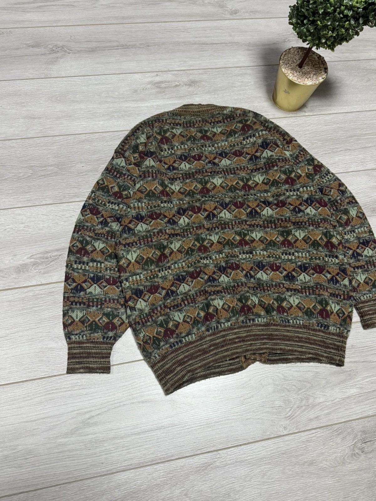 Missoni Missoni Example Abstract Multicolor Knitted Sweater S Size US S / EU 44-46 / 1 - 9 Thumbnail
