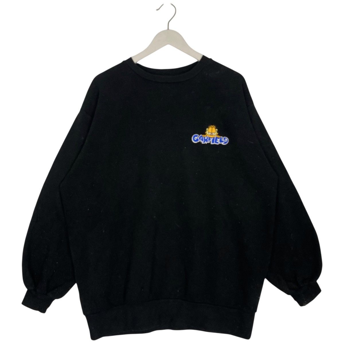 Other Vintage Garfield Big Printed Black SweatshirtCrewneck Size L Size US L / EU 52-54 / 3 - 4 Thumbnail