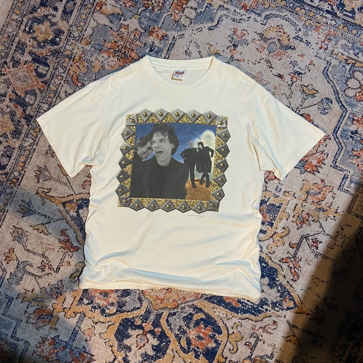 Anvil × Band Tees × The Rolling Stones 90s Band Tee The Rolling Stones Bridges To Babylon Size US L / EU 52-54 / 3 - 1 Thumbnail