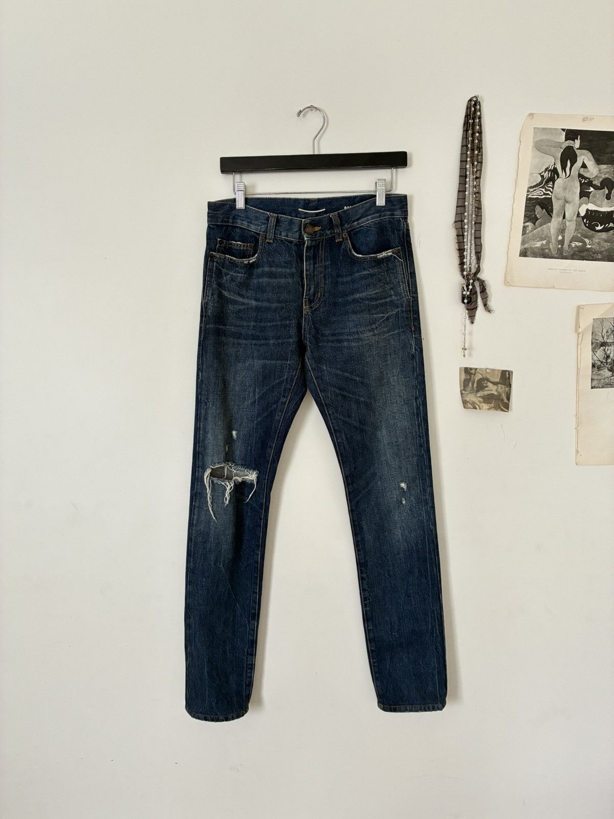 SAINT LAURENT PARIS デニム D02 25インチ Saint Laurent Paris D 02 Denim | Grailed