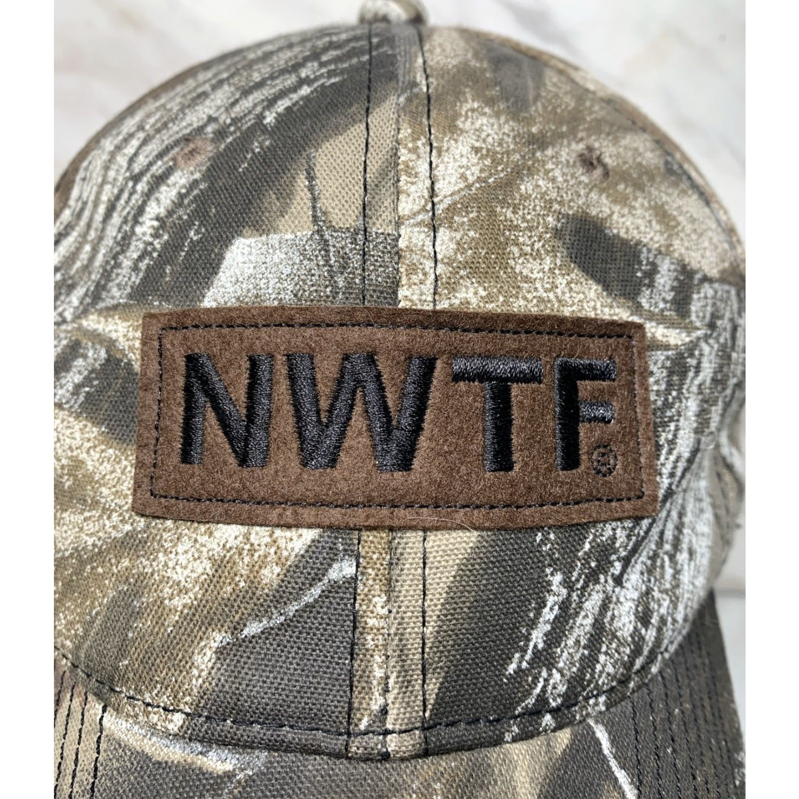 Logo 7 NWTF Nature Tree Hunting Sports Wildlife Turkey Outdoor Cap LOGO Adjustable Size ONE SIZE - 3 Thumbnail