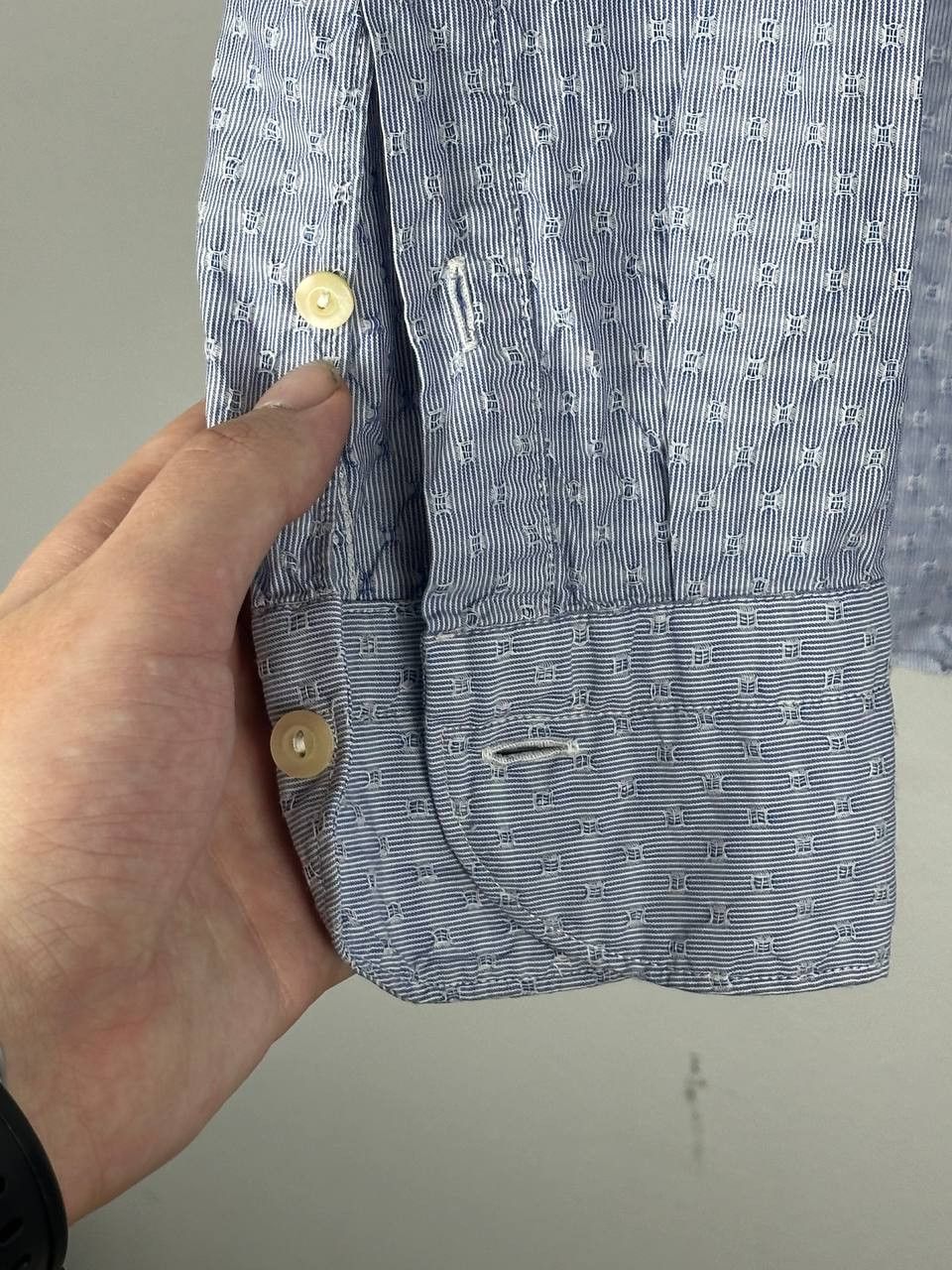 Tintoria Mattei Vintage 00s Tintoria Mattei 954 shirt Italy Slim y2k Size US M / EU 48-50 / 2 - 9 Thumbnail