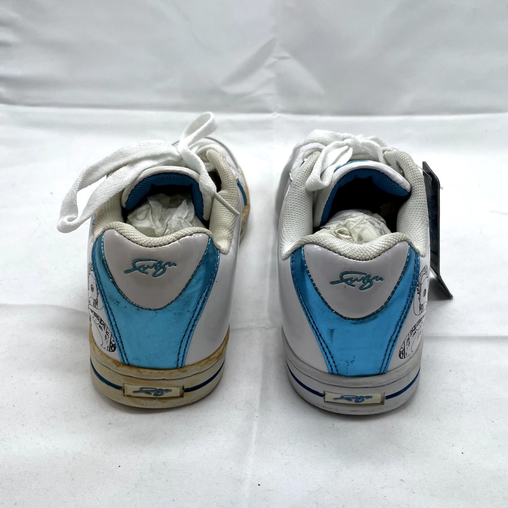 Fubu VINTAGE Fubu Sneakers Women's 5.5 6 White Skater Grunge Low Top CYBER Y2K Deadstock Size M / US 6-8 / IT 42-44 - 4 Thumbnail