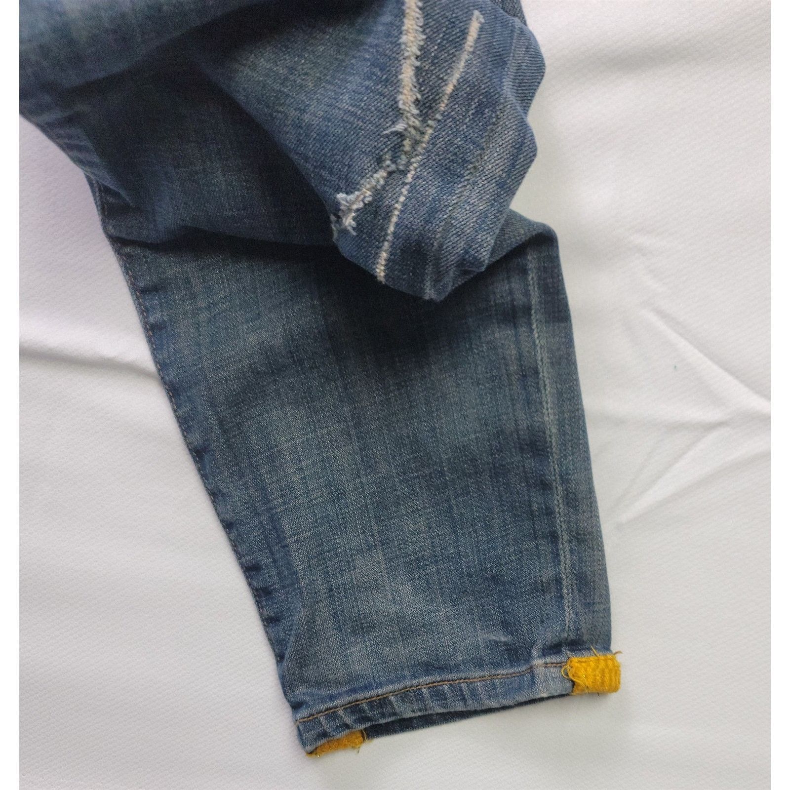 Other Kumi Kente Multicolor & Blue Distressed Jeans Size 36/34 Size US 36 / EU 52 - 6 Thumbnail