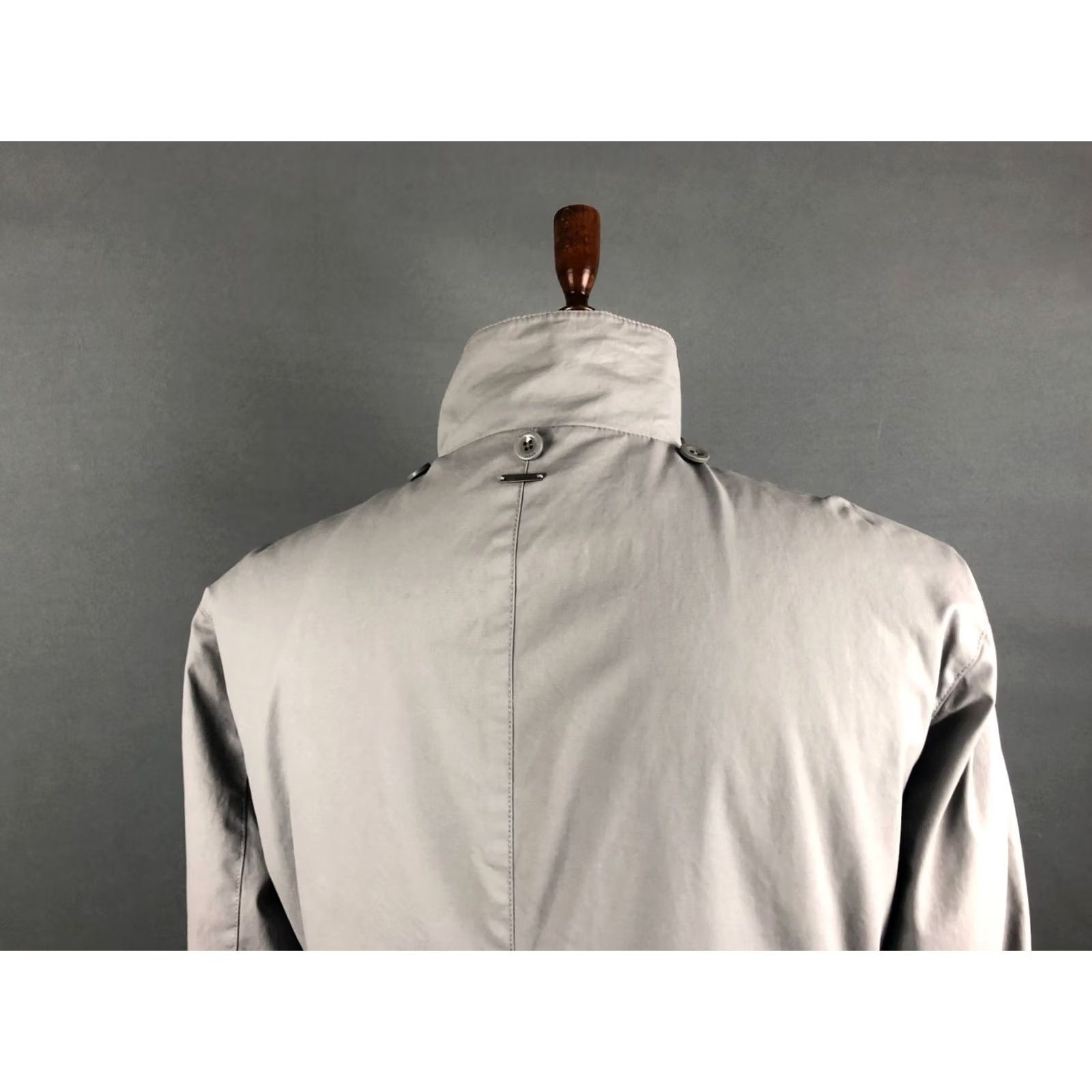Donna Karan Donna Karan Men's Full Zip Jacket L Gray Cotton Weather Windbreaker Casual Size US L / EU 52-54 / 3 - 4 Thumbnail