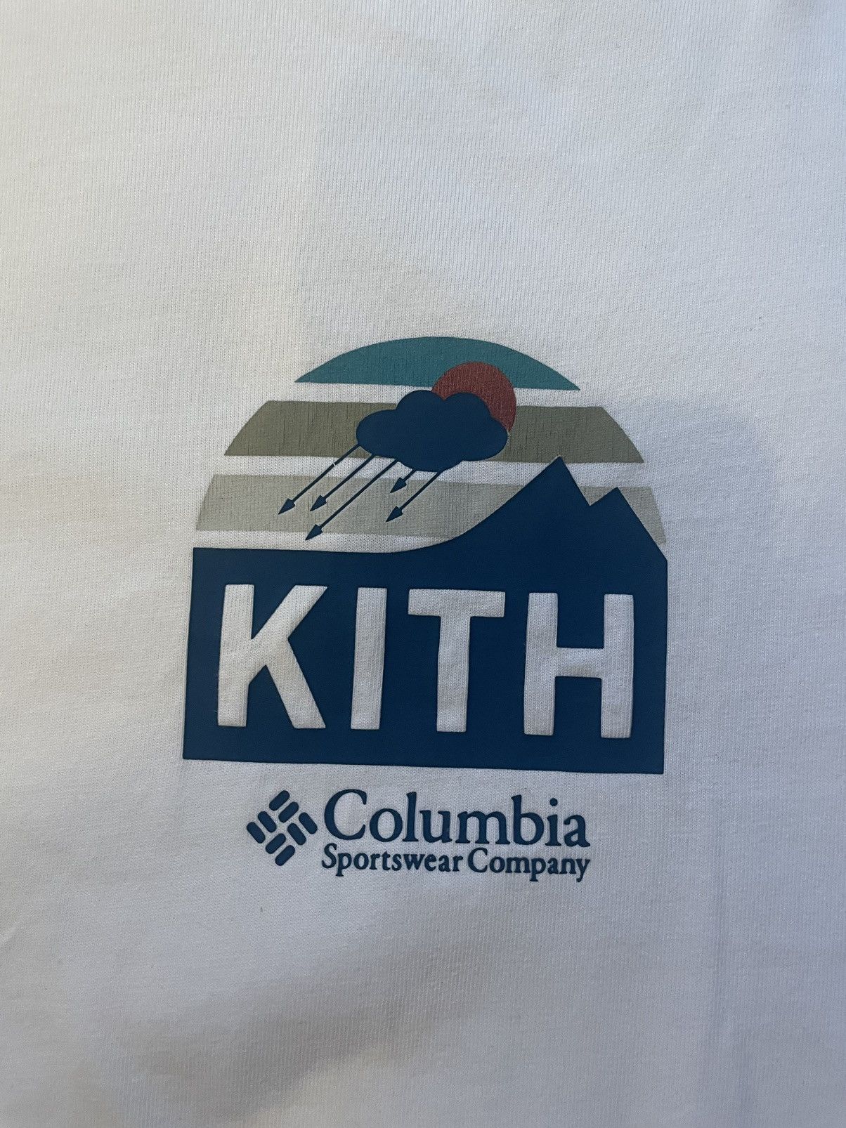 Columbia × Kith Kith x Columbia Rain Tee | Grailed