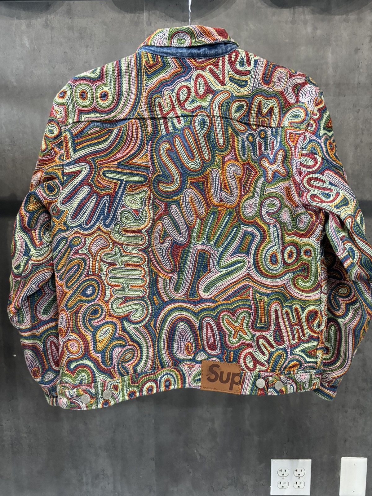 SUPREME CHAINSTITCH DENIM JACKET SIZE S