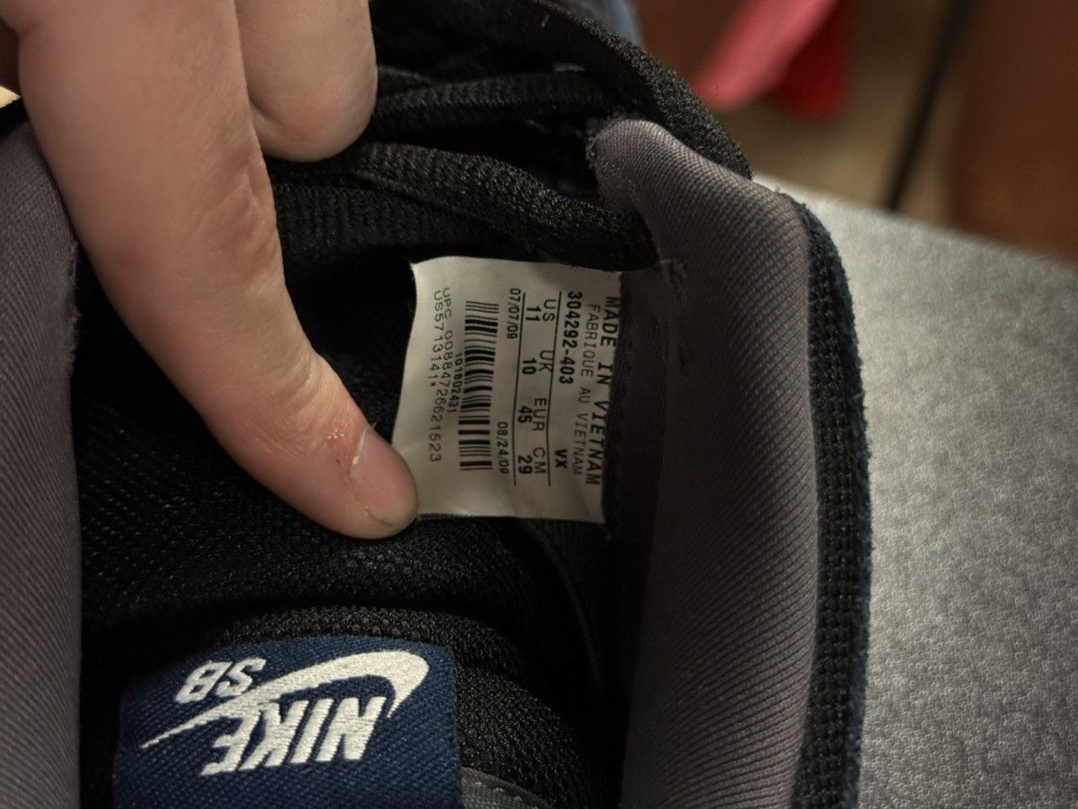 Nike Nike Dunk Pro SB Low Obsidian/Midnight Fog-Black size 11 Size US 11 / EU 44 - 17 Thumbnail