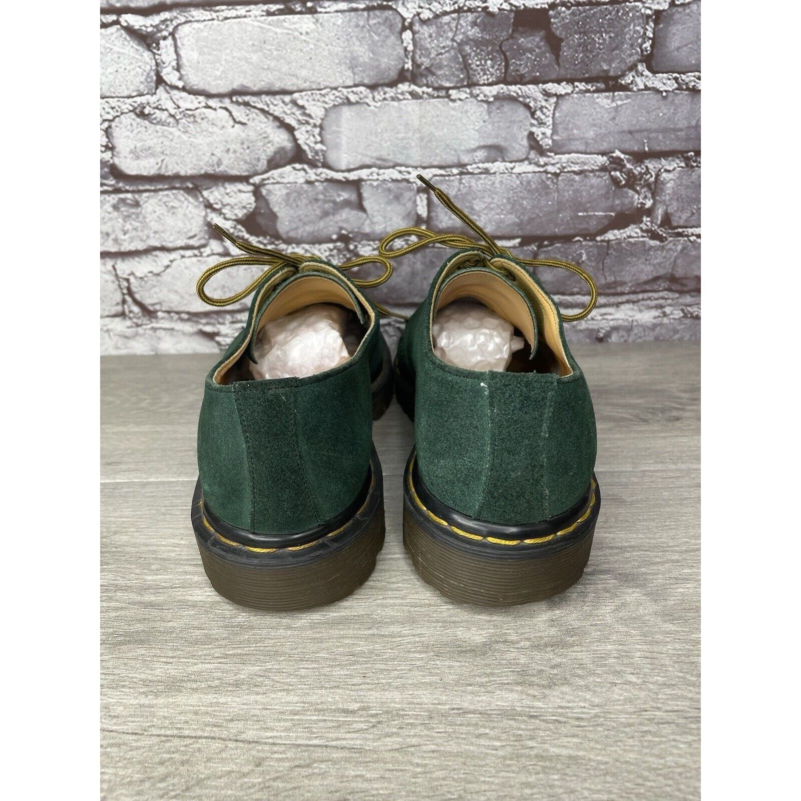 Dr. Martens Doc Dr. Martens Green Suede Leather Oxfords Shoes Men’s Sz 1 Size US 10 / EU 43 - 3 Thumbnail