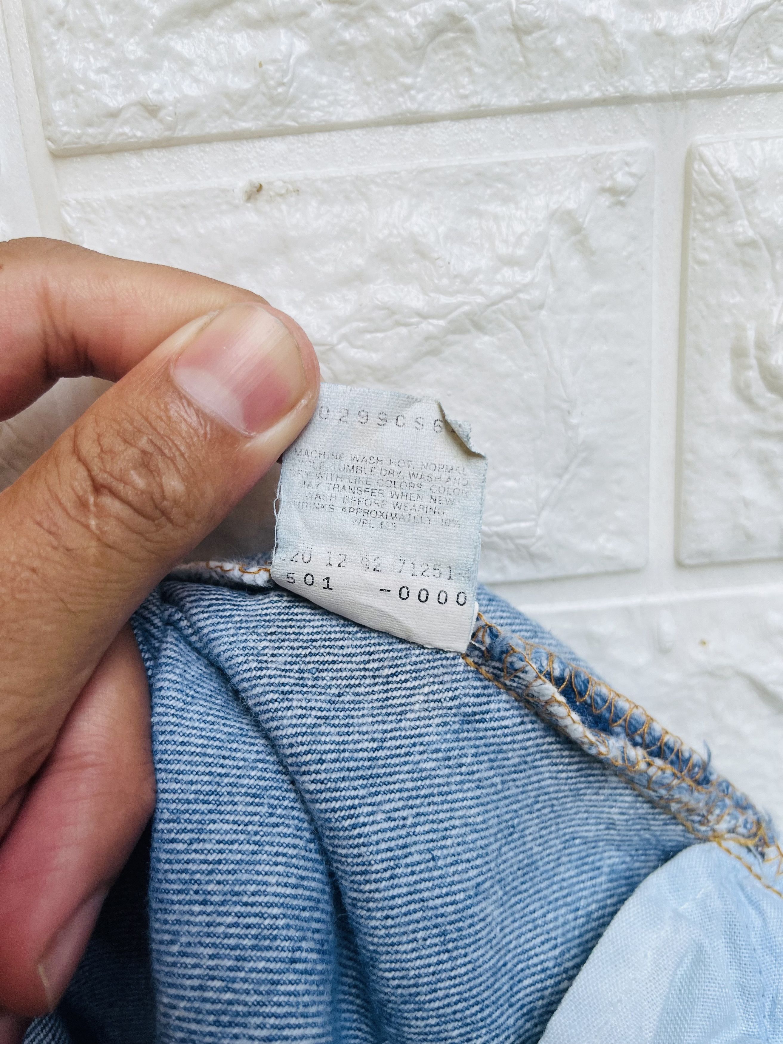 Levi's Vintage Clothing × Vintage Vintage 80s Levis Distressed JapaneseDesigner Fashion Style Size US 33 - 13 Thumbnail