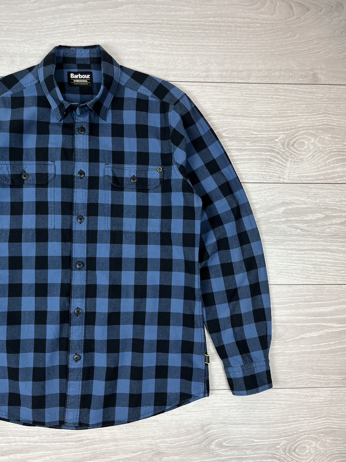 Barbour Barbour International Tailored Flannel Checkered Shirt Size US M / EU 48-50 / 2 - 3 Thumbnail