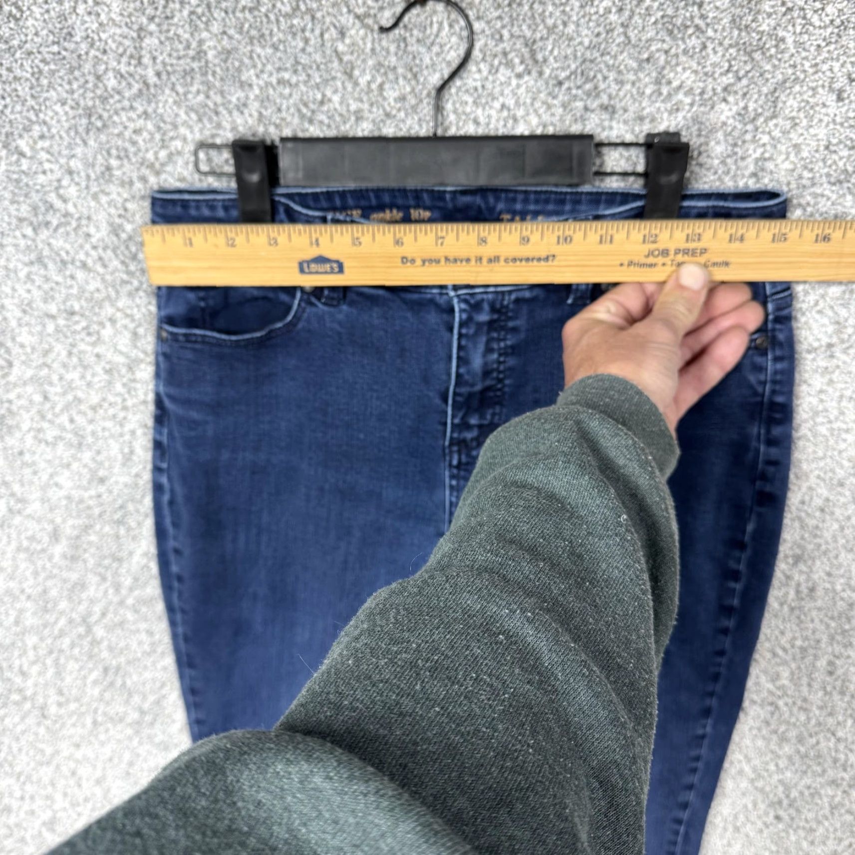 Talbots Talbots Jeans Womens 10P Blue Heritage Ankle Skinny Stretch Denim Pants Mid Rise Size 32" / US 10 / IT 46 - 2 Thumbnail