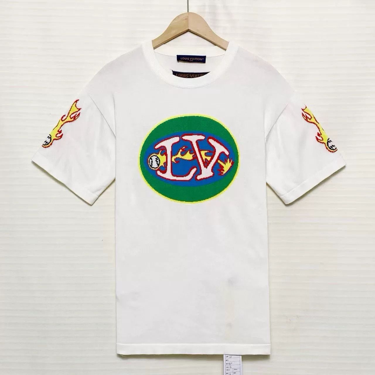 Louis Vuitton Louis Vuitton SS23 Logo Print Crewneck T-Shirt Size US XL / EU 56 / 4 - 1 Thumbnail