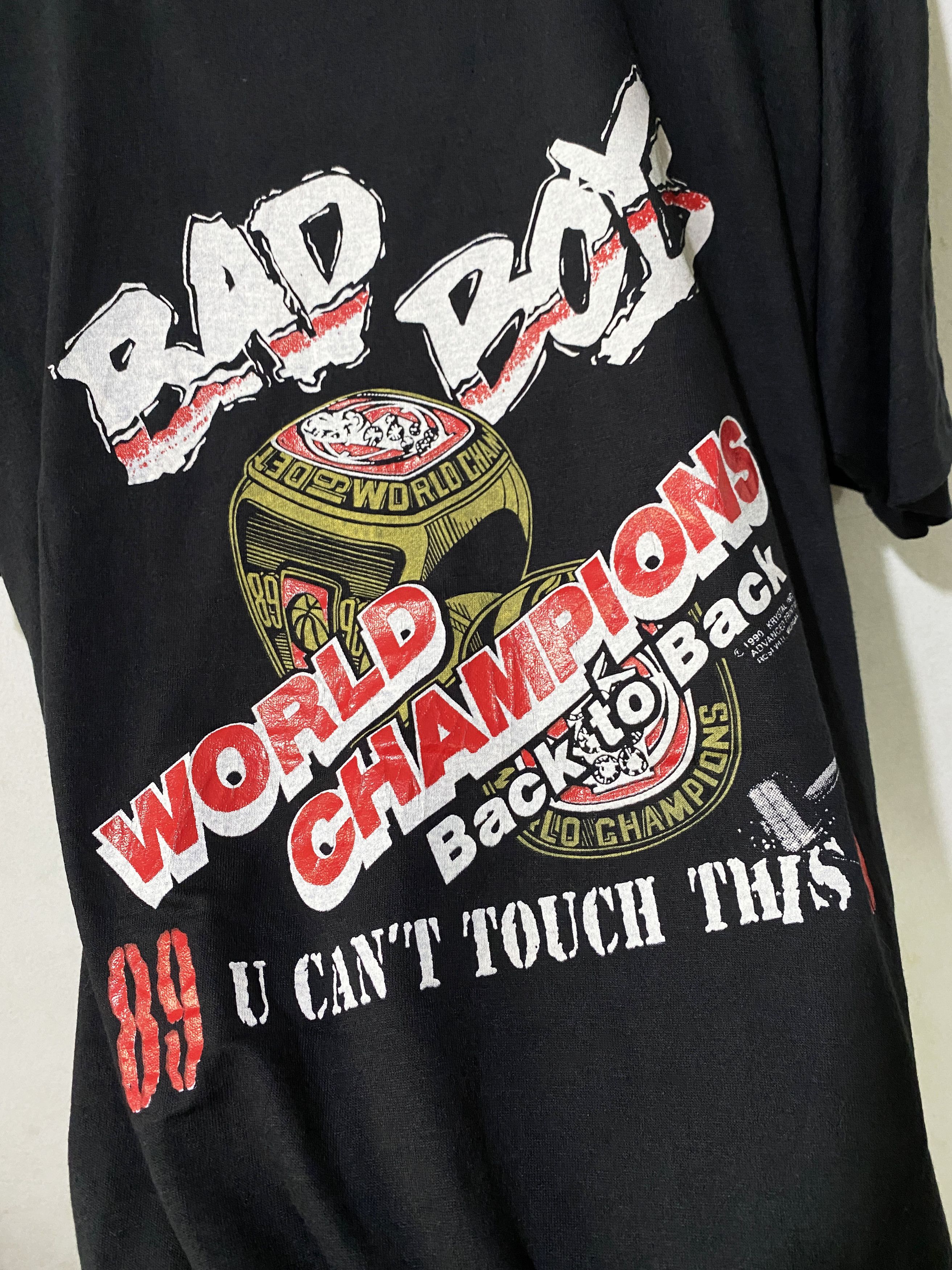 Band Tees × Rap Tees × Vintage Vintage 90s MC Hammer Shirt Size US XL / EU 56 / 4 - 2 Thumbnail